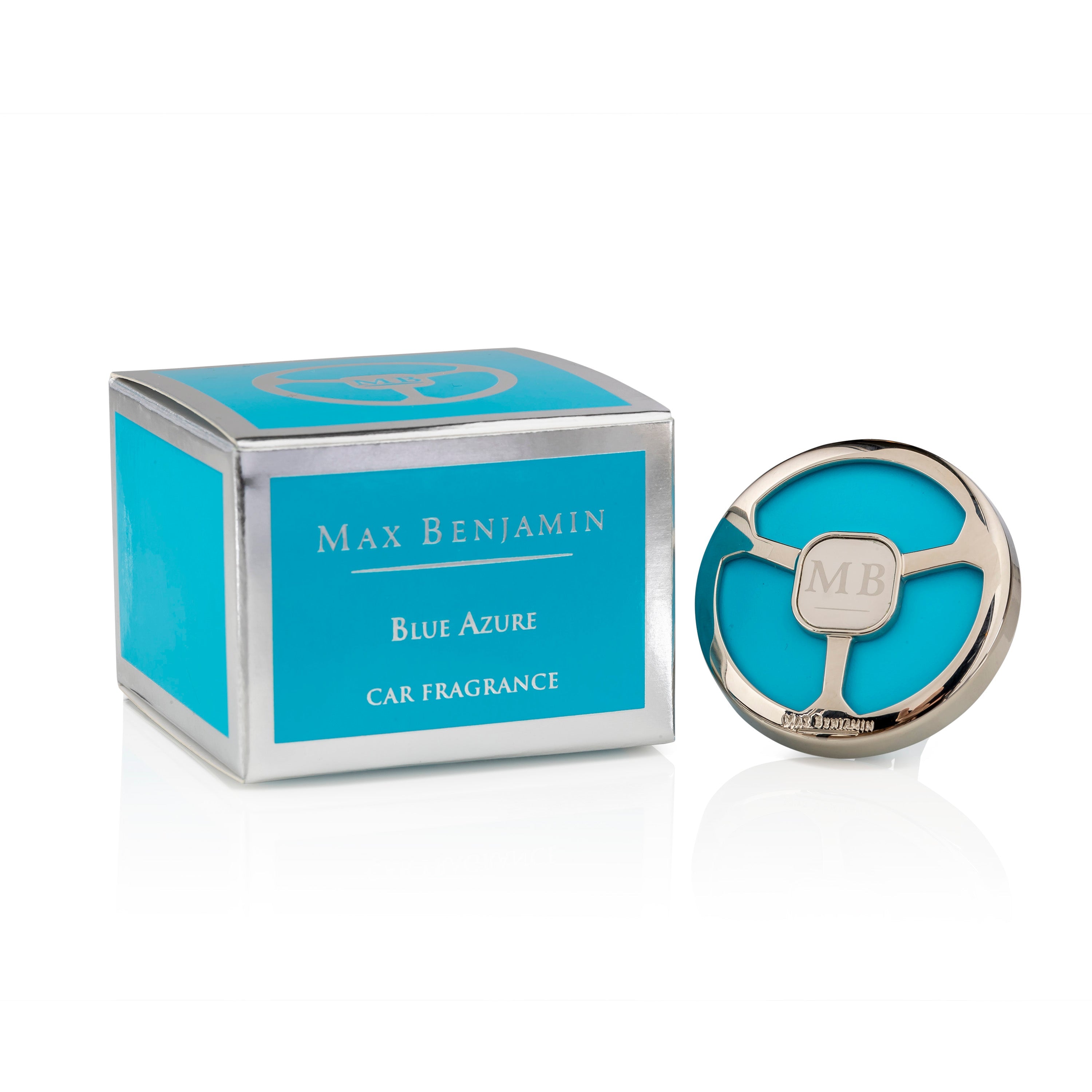 Car air freshener, Blue Azure, Car Fragrance collection - MAX BENJAMIN