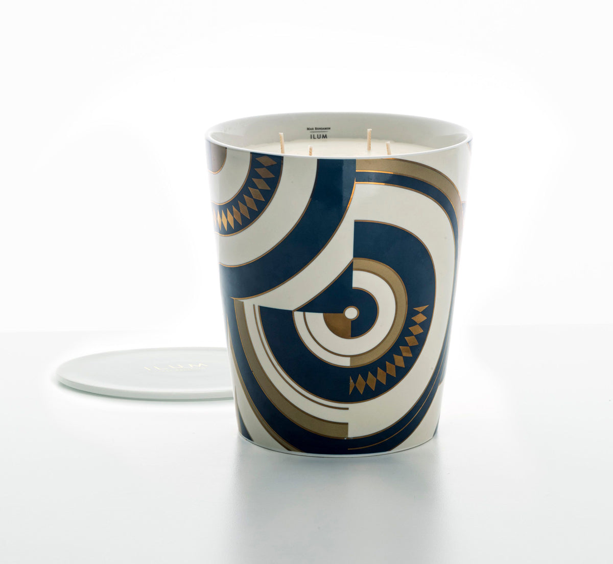 Scented candle, Or Egyptien, 4.7 lbs, Ilum collection - MAX BENJAMIN