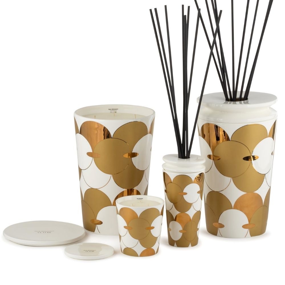 Scented diffuser with sticks, 118.3 fl oz, Ilum - MAX BENJAMIN