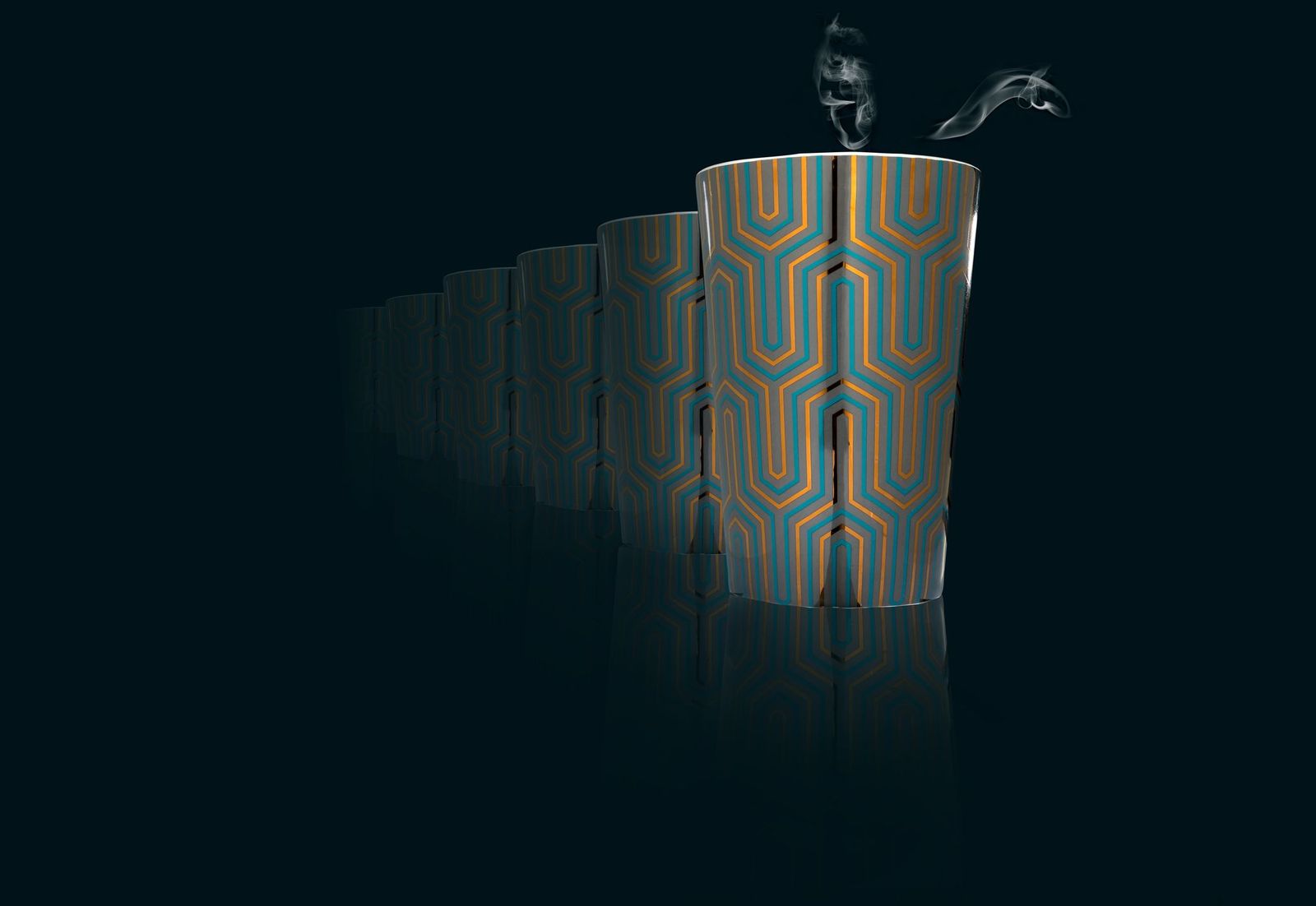 Scented candle, Infusion Deco, 4.7 lbs, Ilum collection - MAX BENJAMIN