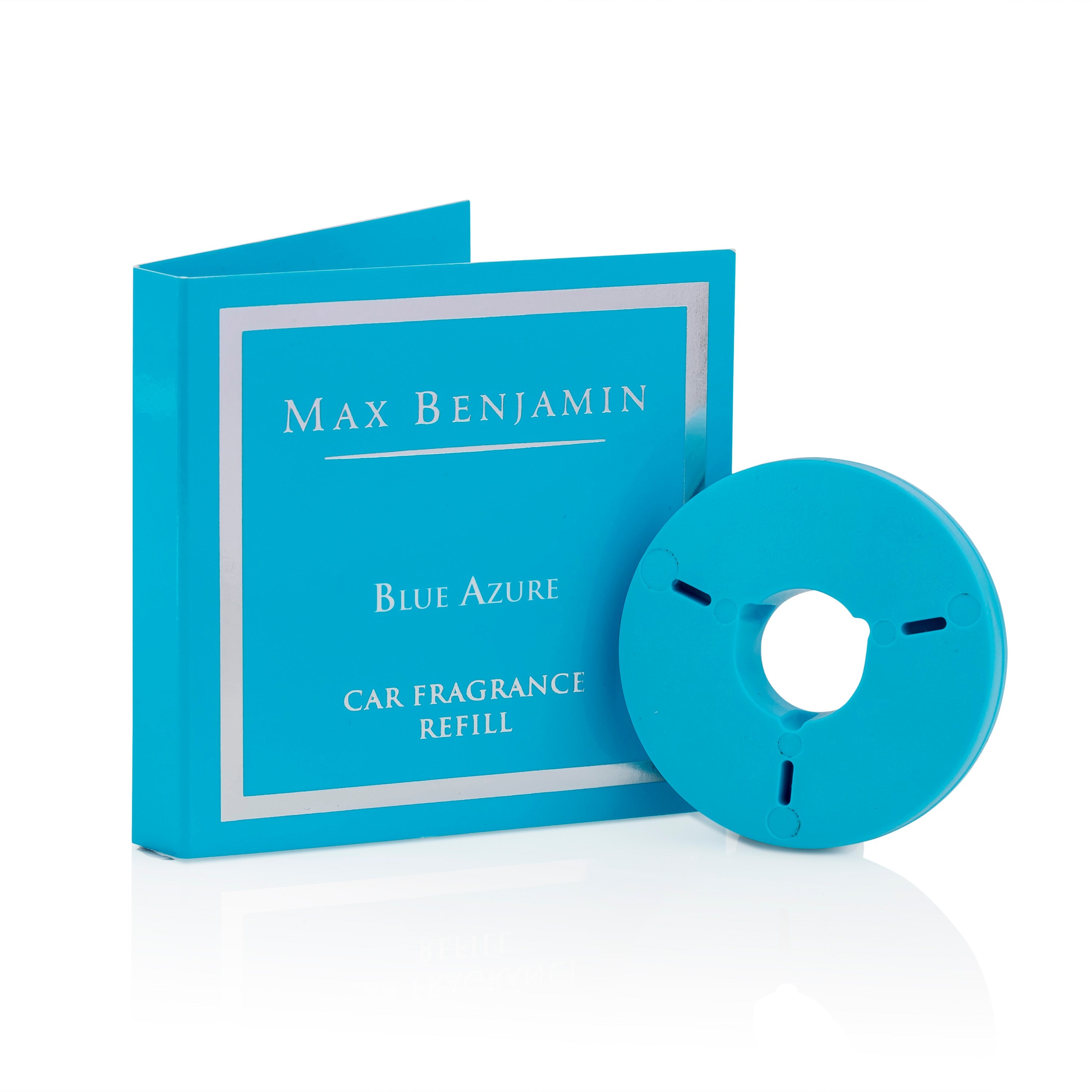 Car air freshener refill, Blue Azure, Car Fragrance collection - MAX BENJAMIN