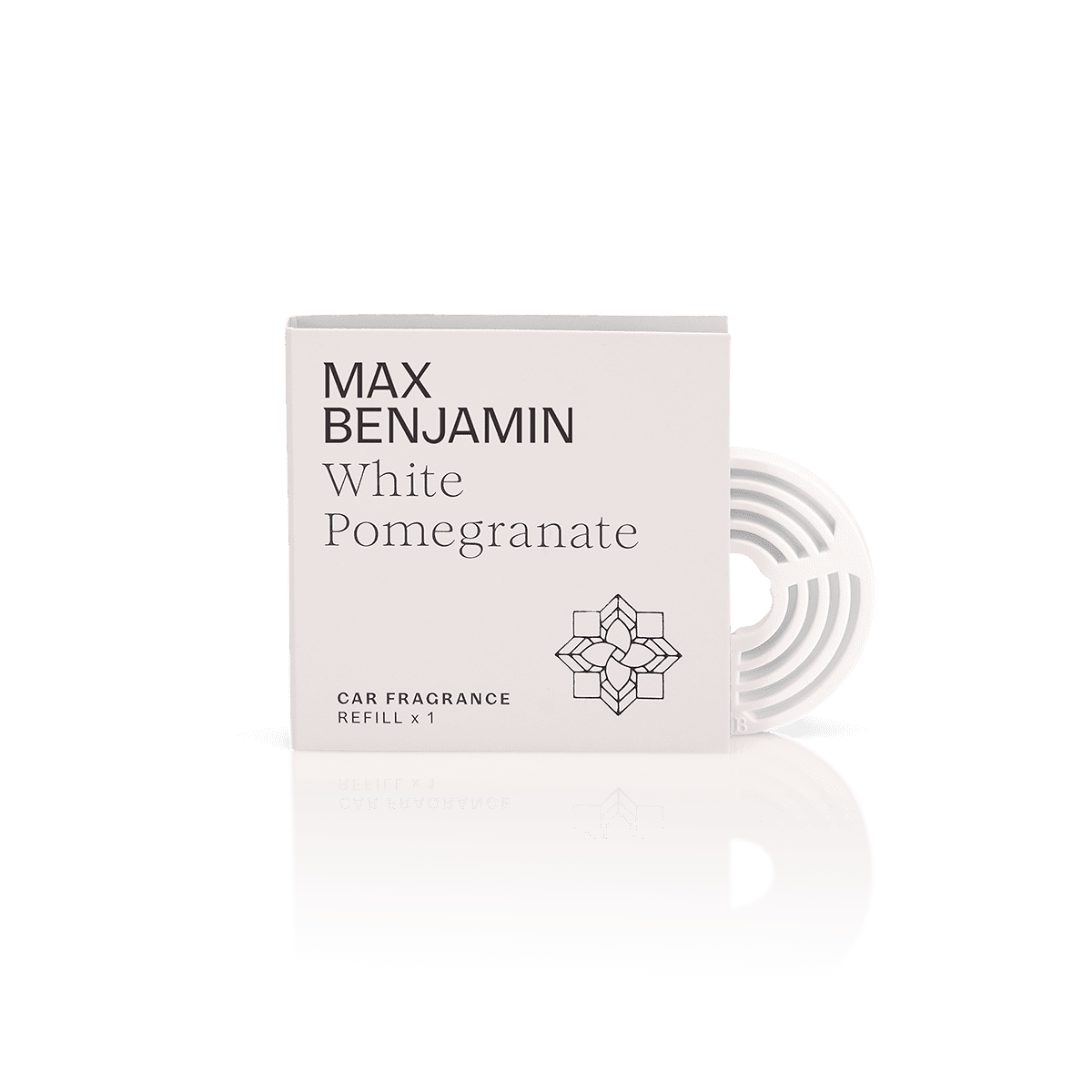 Car air freshener refill, White Pomegranate, Car Fragrance collection - MAX BENJAMIN