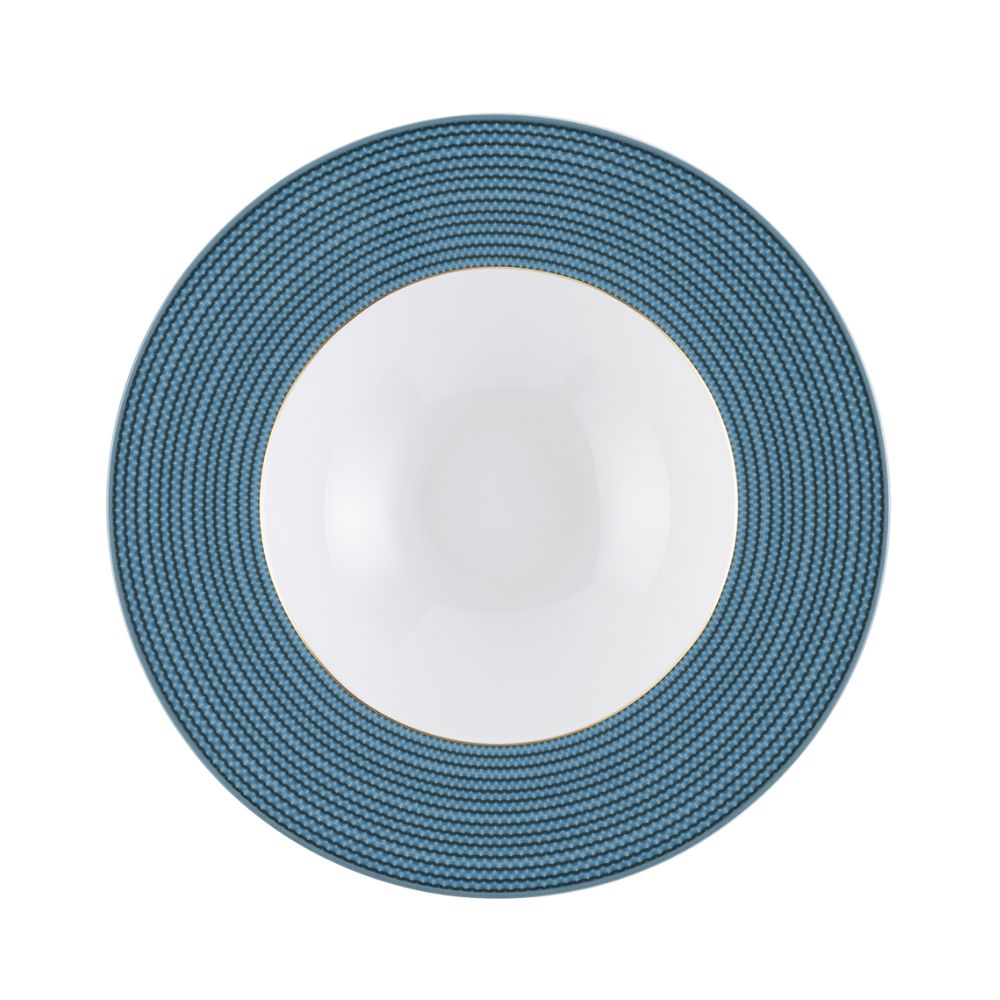 Soup plate, Carlo Tessuto Blue - FURSTENBERG