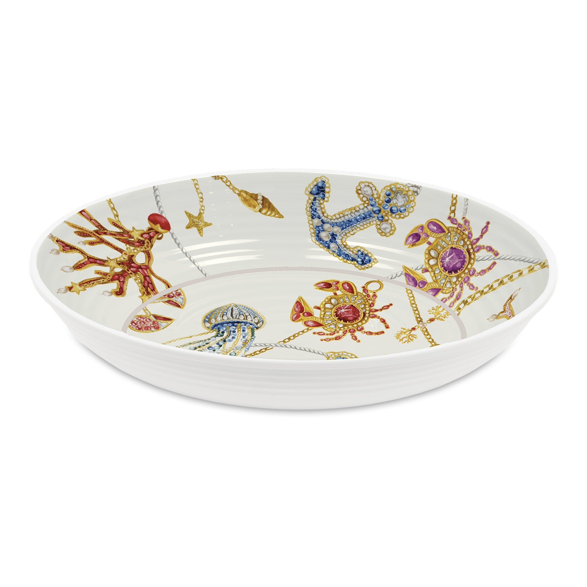 Rice bowl, melamine, 13 inches, Portofino - BACI MILANO