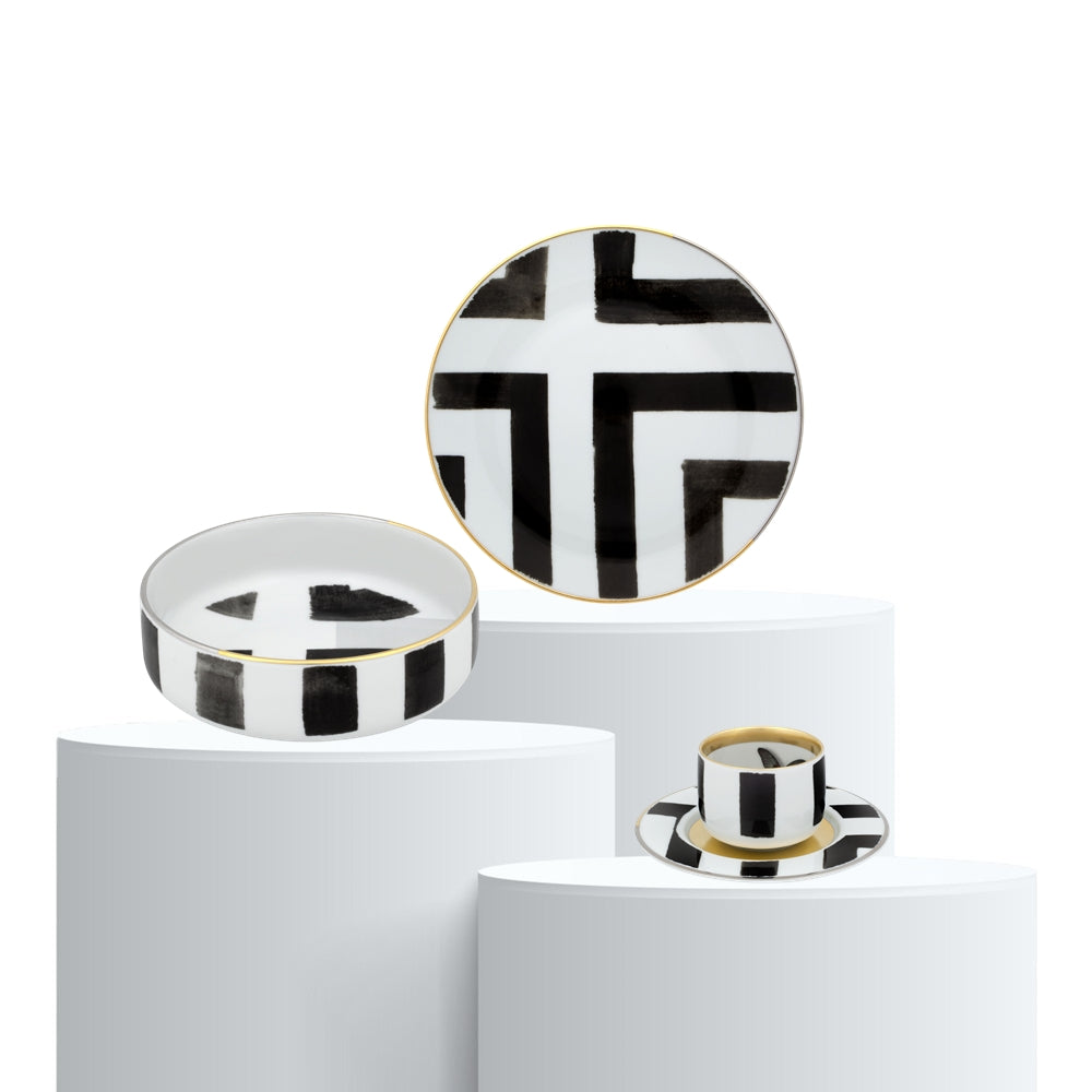 Breakfast set, 3 pieces, Sol y Sombra - CHRISTIAN LACROIX