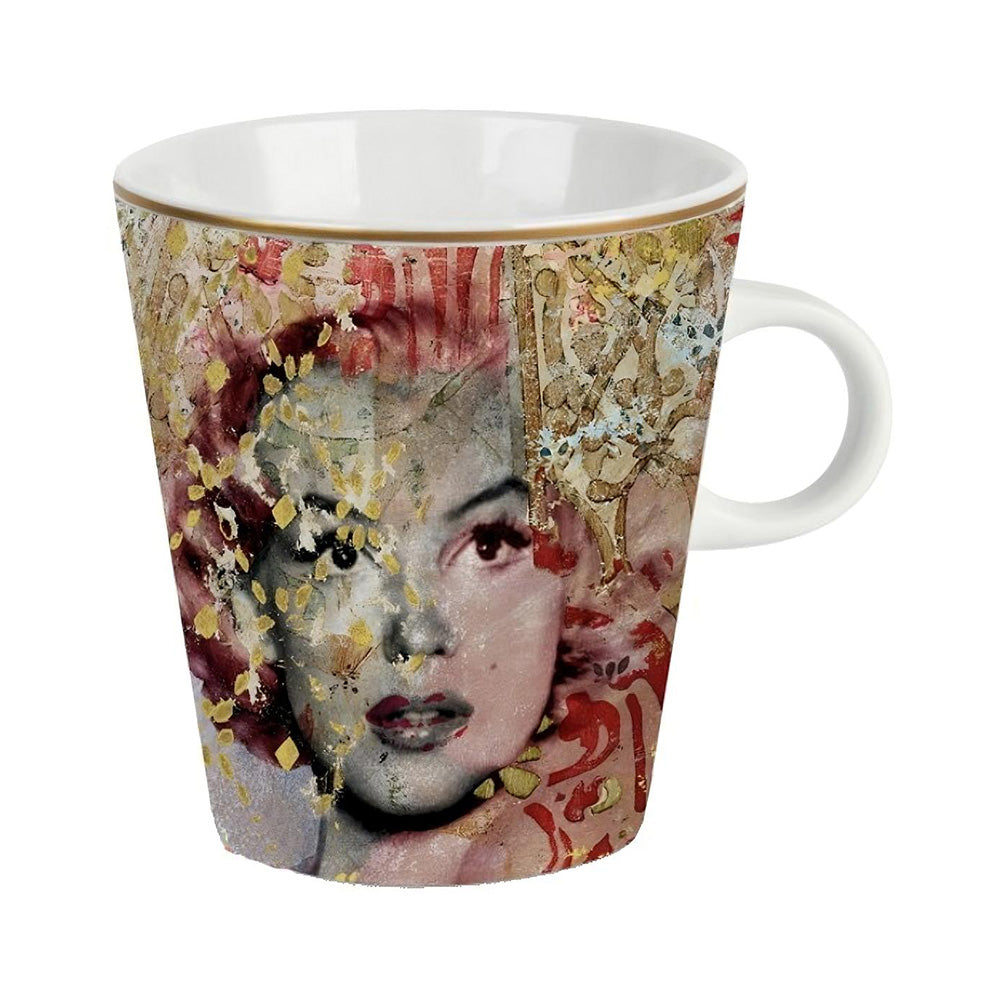Porcelain mug, Memories Marilyn - BACI MILANO