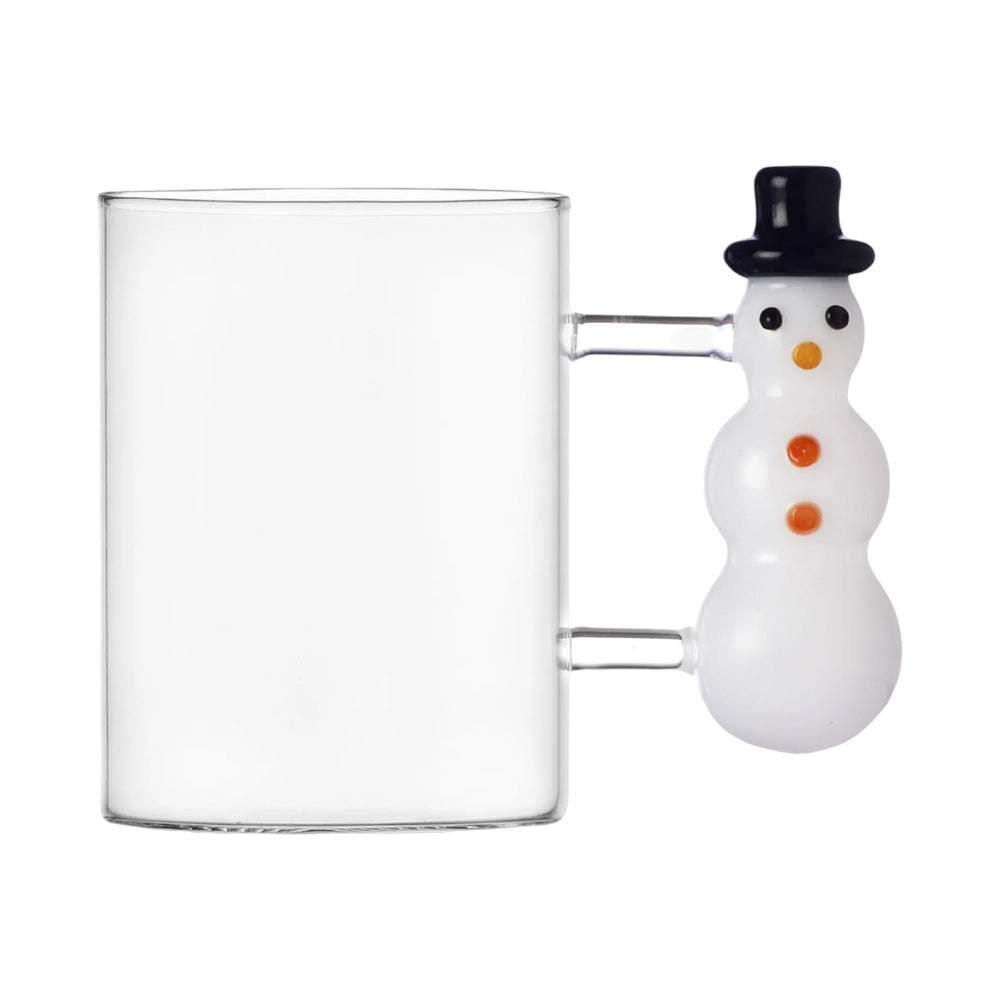 Glass mug, Snowman, Christmas Tales by Alessandra Baldereschi - ICHENDORF