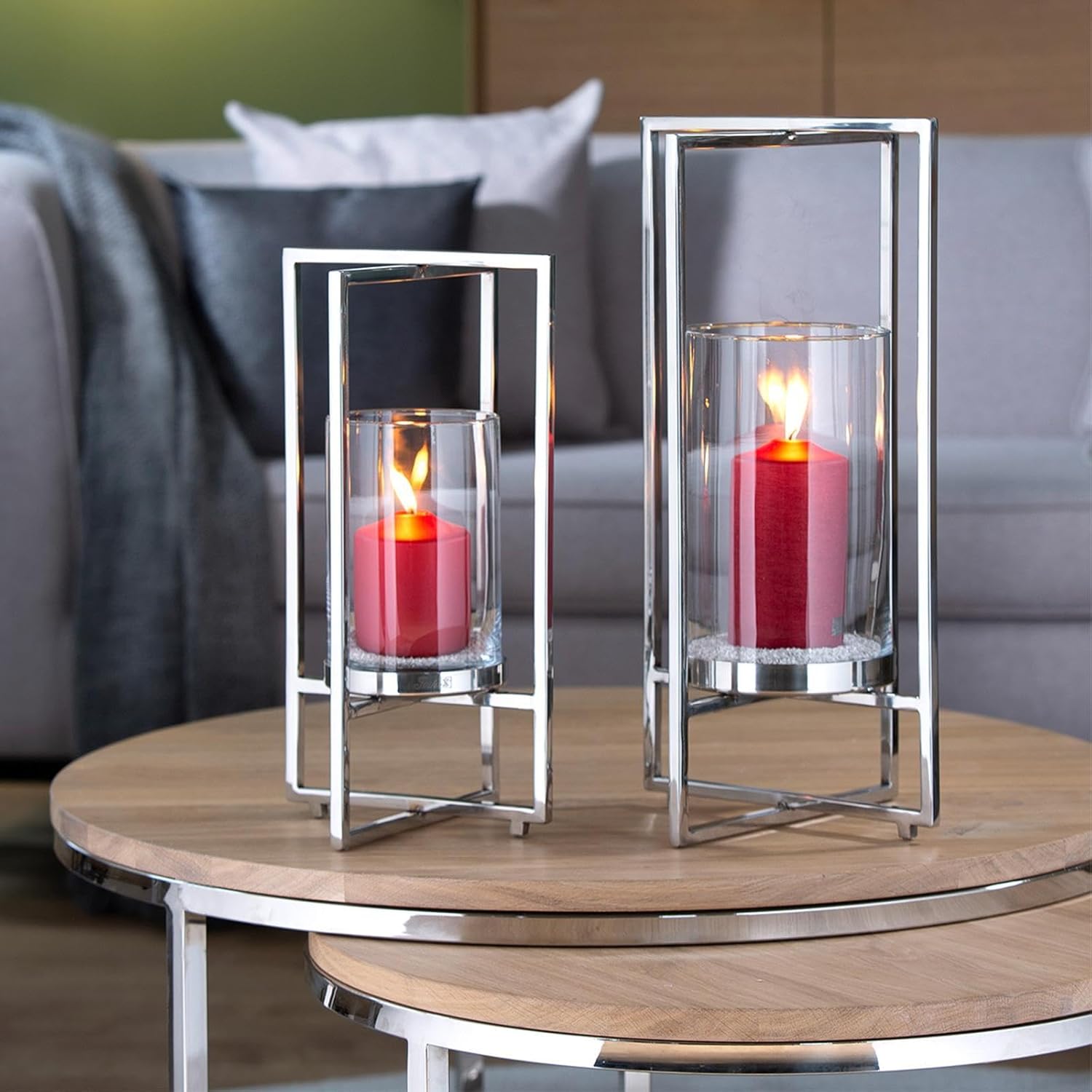 Candle Holder, 15.75 in, Norman - SIMONA'S COLLECTION