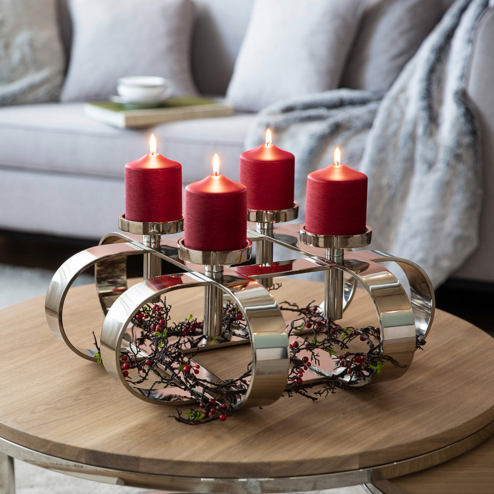 Candle holder, 19.29 in, Gorden - SIMONA'S COLLECTION