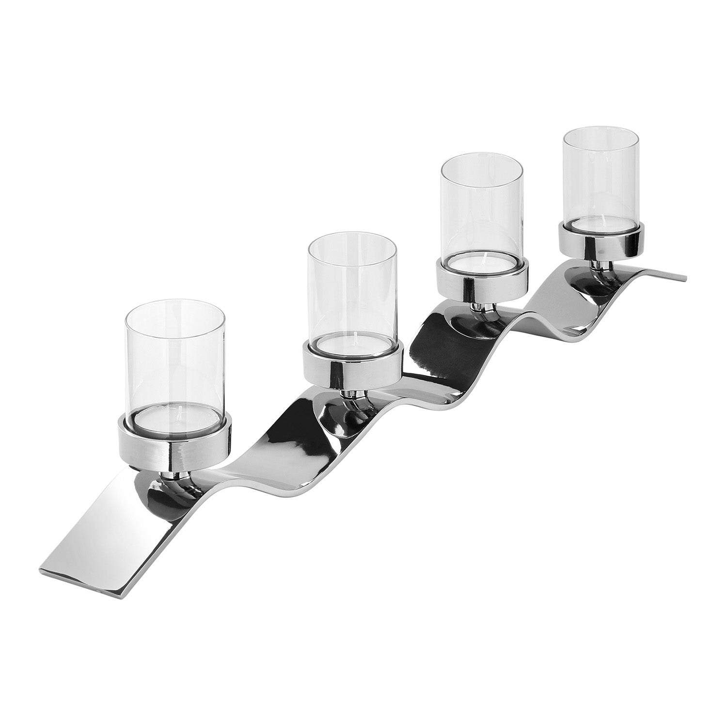 Candle Holder, 32.68 in, Wave - SIMONA'S COLLECTION