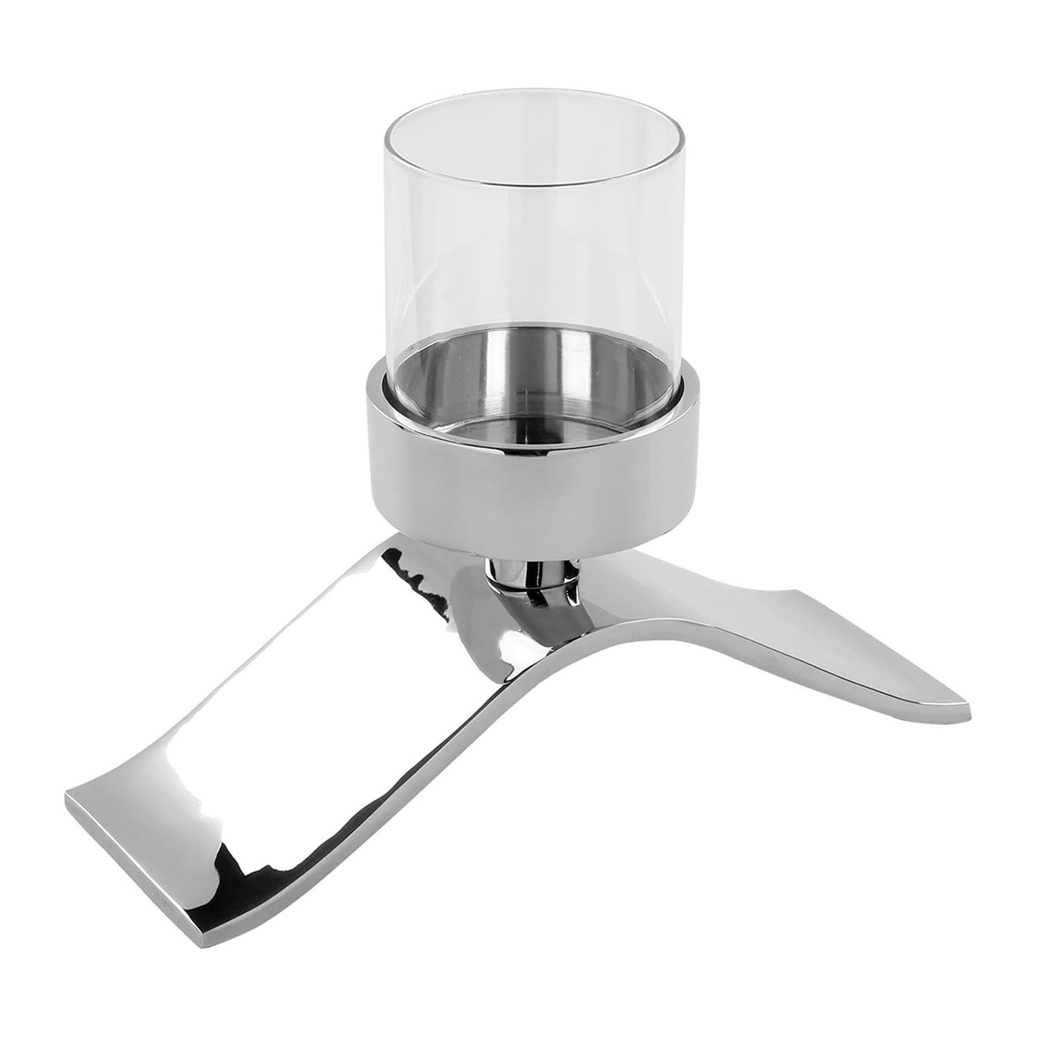 Candle Holder, 8.27 in, Wave - SIMONA'S COLLECTION