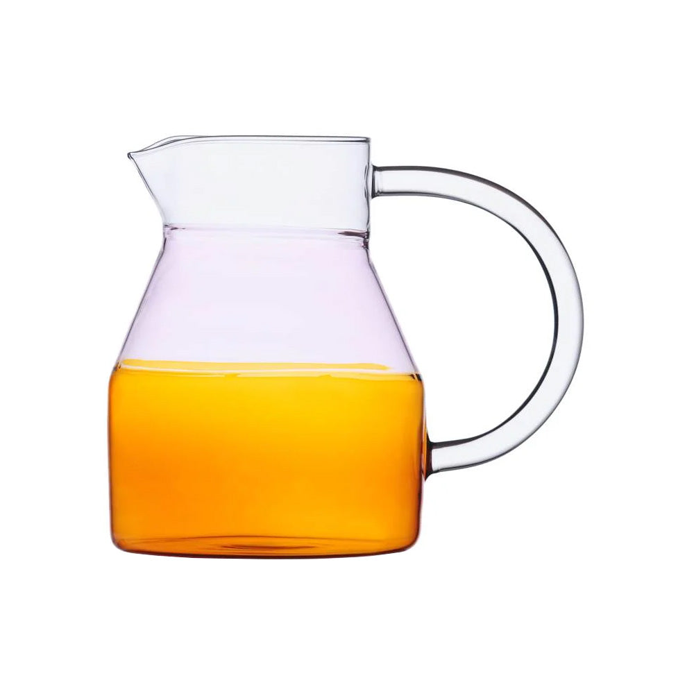 Glass carafe, amber/pink, Caipirinha by Mist-O - ICHENDORF