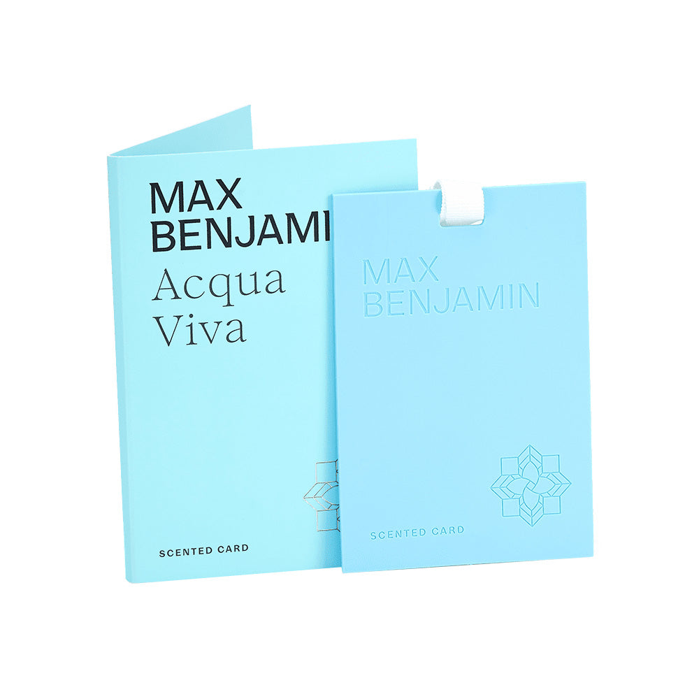 Scented card, Acqua Viva, Classic - MAX BENJAMIN