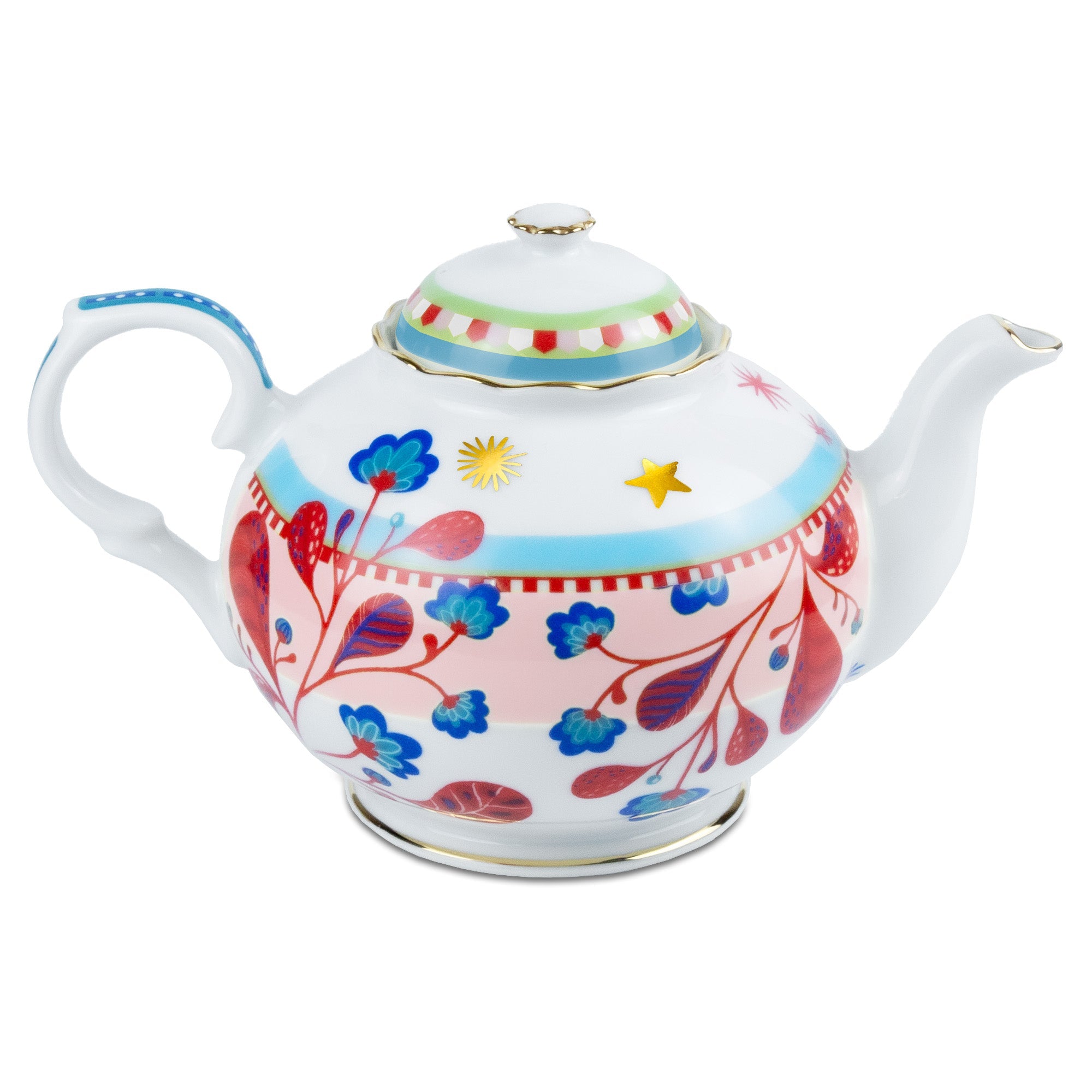 Porcelain teapot, Mamma Mia - BACI MILANO