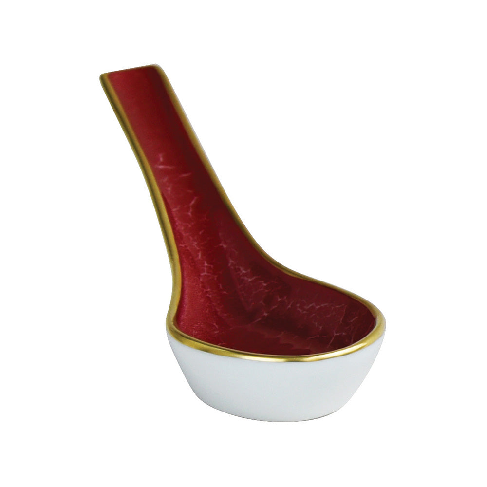 Oriental dinner service, 32 pieces, Rouge Empereur - BERNARDAUD