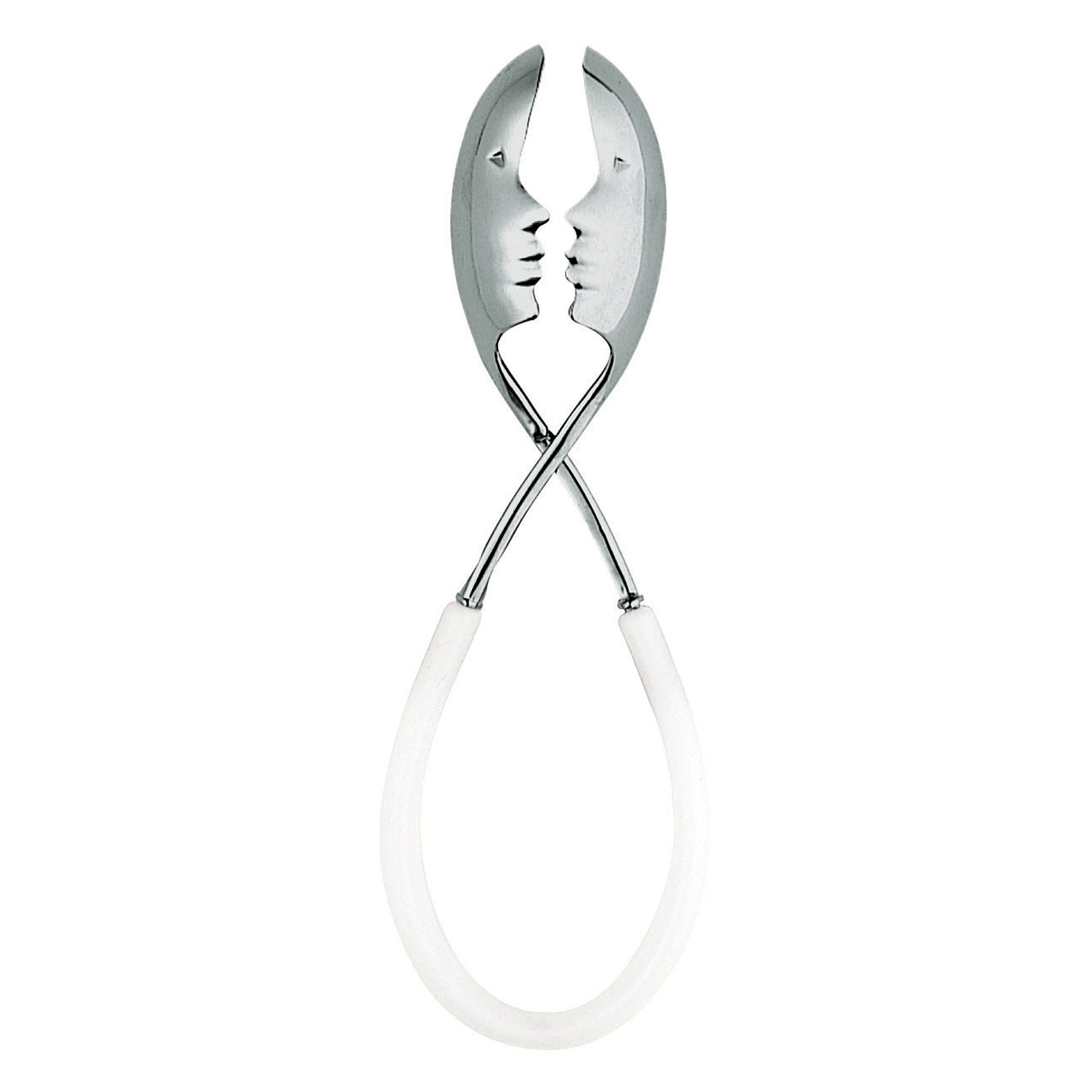 Salad Tongs, White, Kiss - BUGATTI