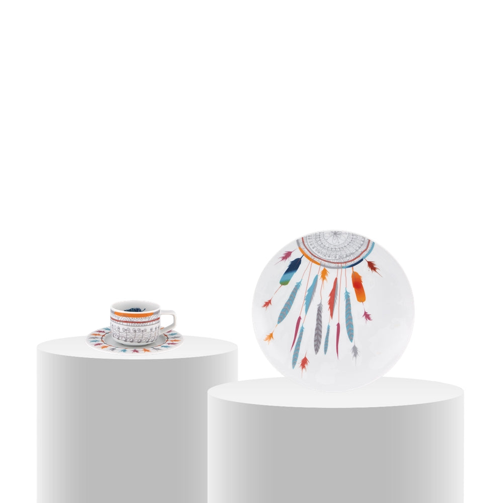 Coffee set, 7 pieces, Atrapasuenos - VISTA ALEGRE