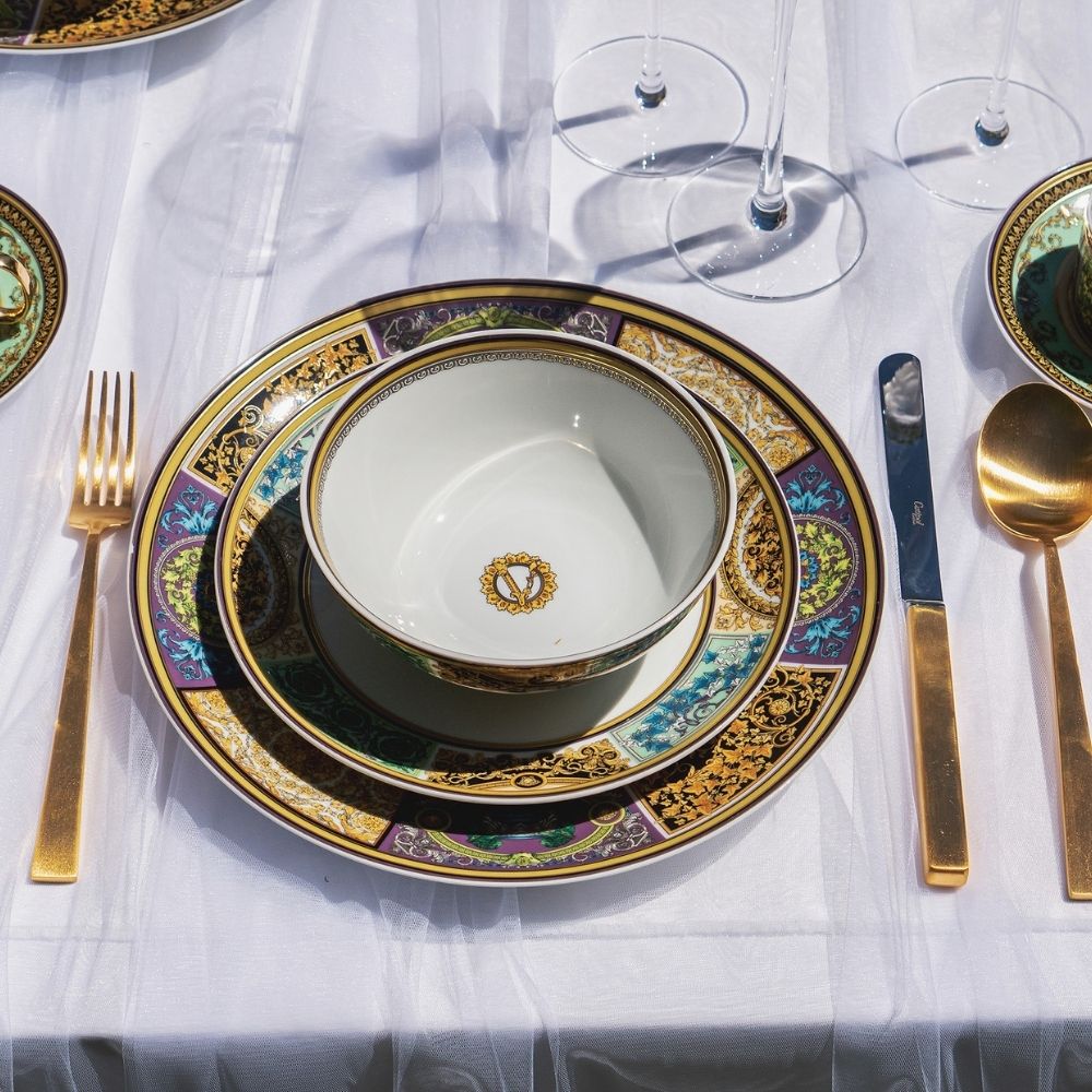 Cereal bowl, Barocco Mosaic - VERSACE