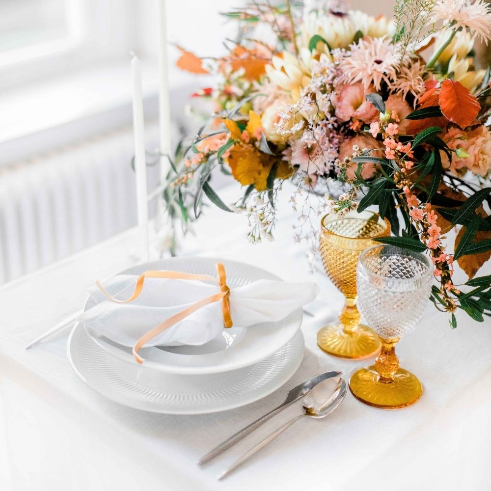 Wine glass, Bicos Bicolor Amber - VISTA ALEGRE