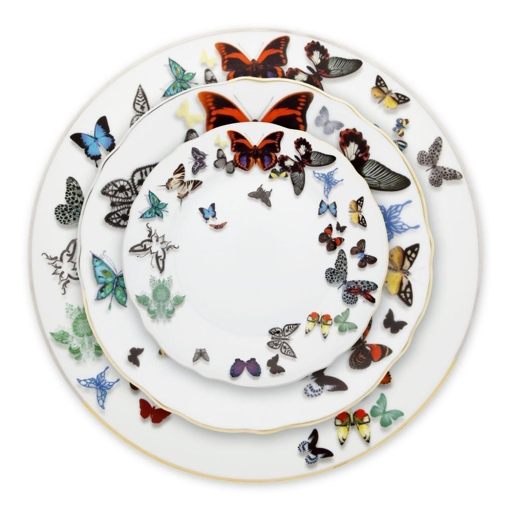 Round platter, Butterfly Parade - CHRISTIAN LACROIX