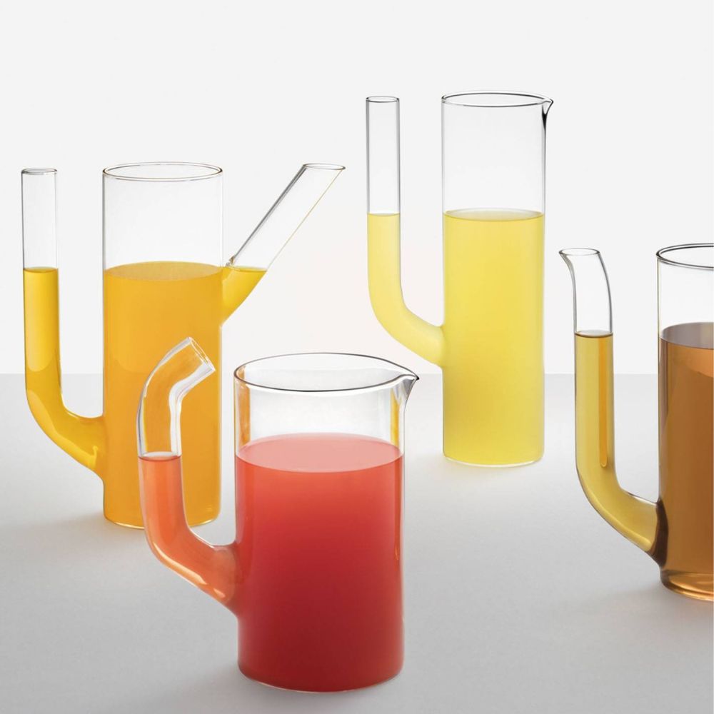 Glass carafe, Cactus by Urge - ICHENDORF