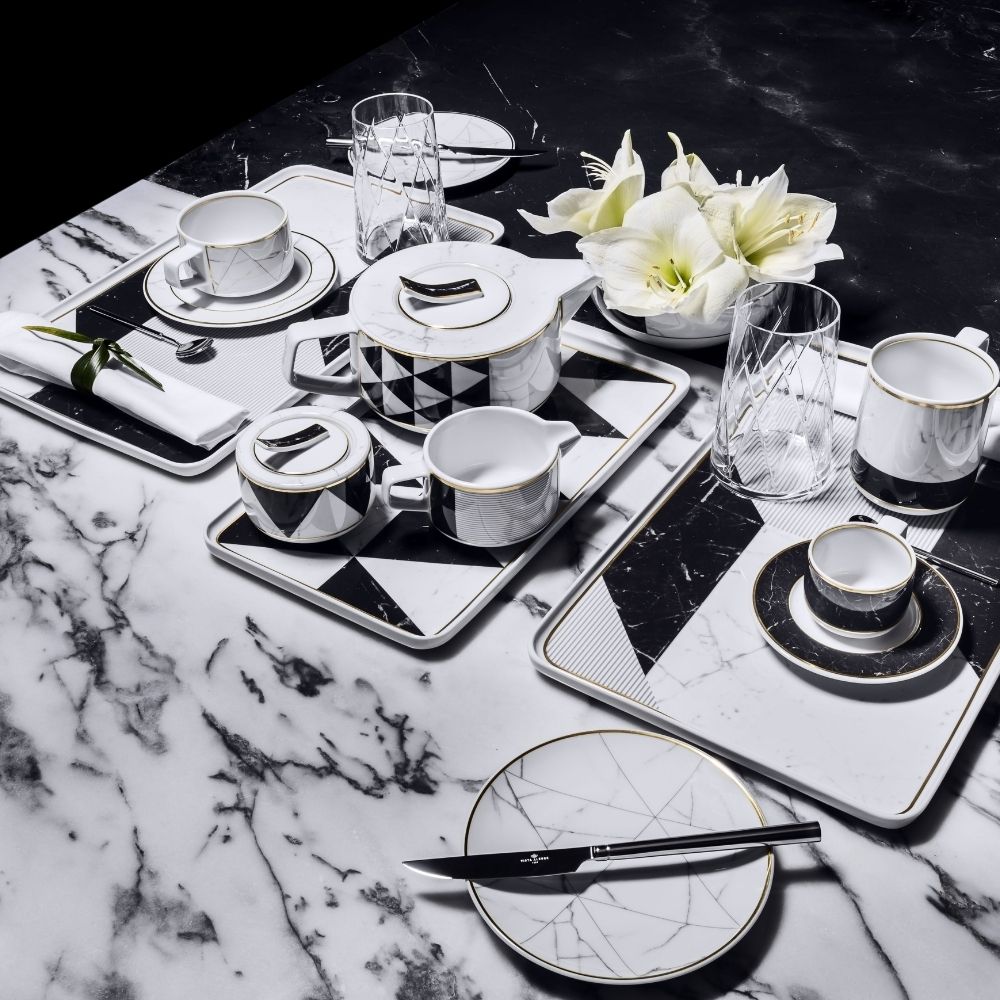 Porcelain mug, Carrara by Coline le Corre - VISTA ALEGRE