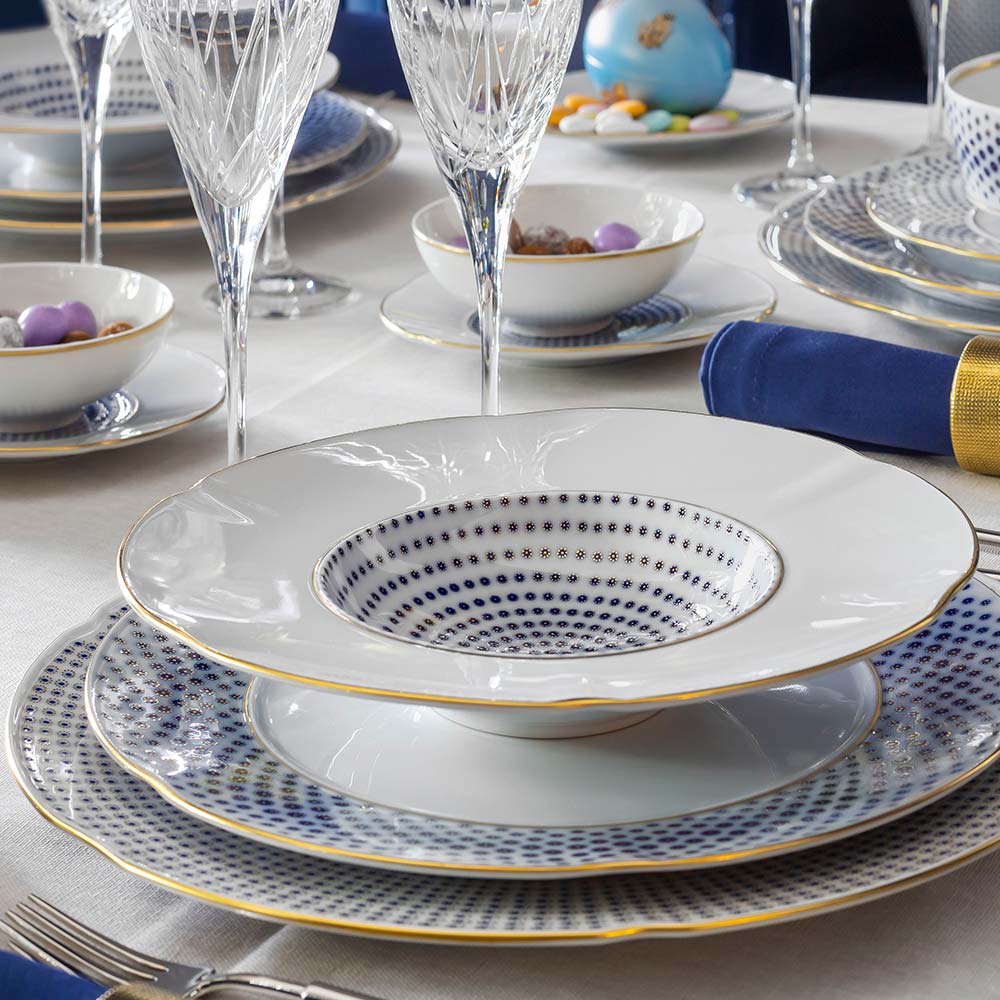 Dinner plate, Constellation d'Or - VISTA ALEGRE