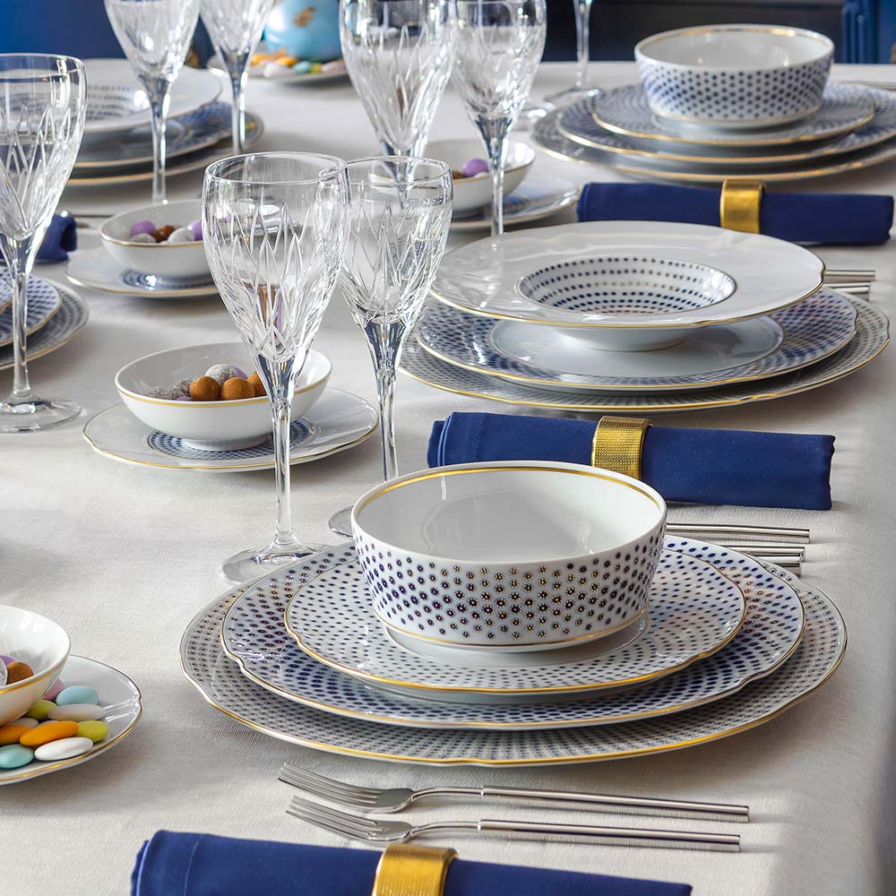 Dinner plate, Constellation d'Or - VISTA ALEGRE