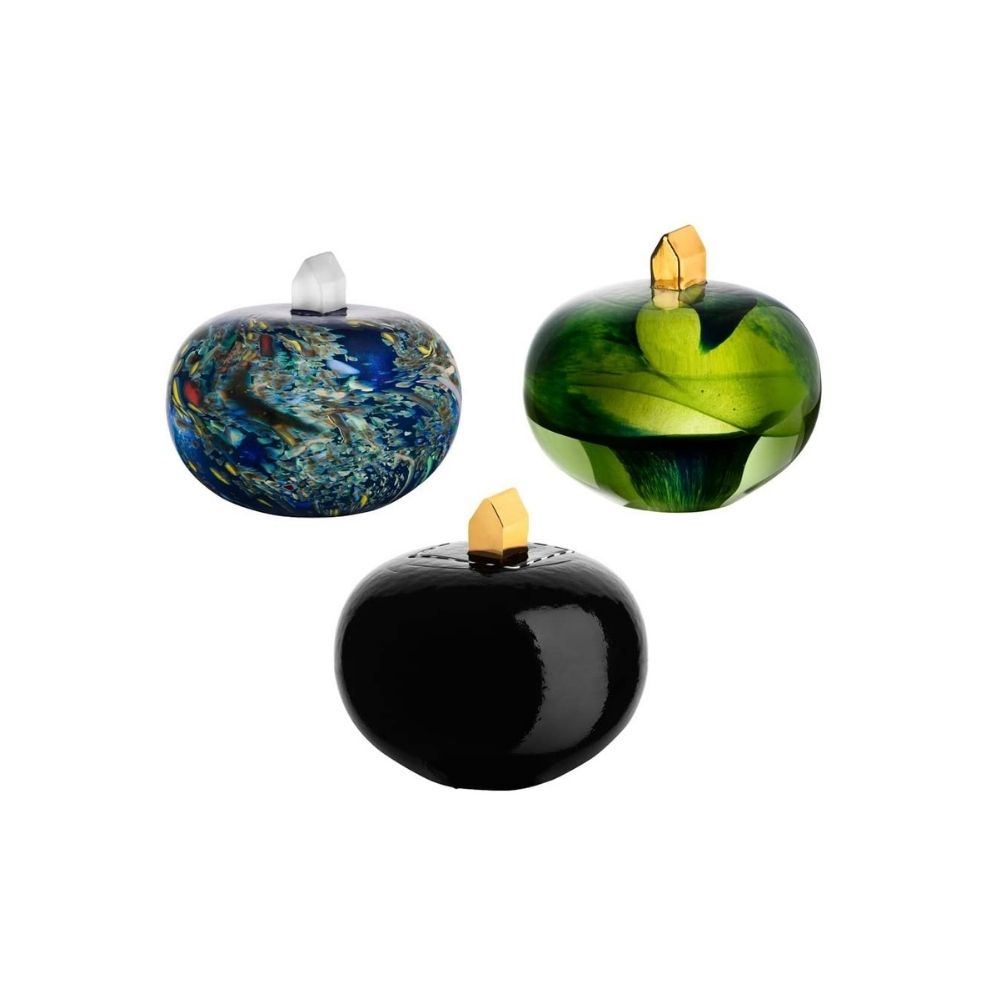 Sculpture My Universe, Earth by Bertil Vallien - KOSTA BODA