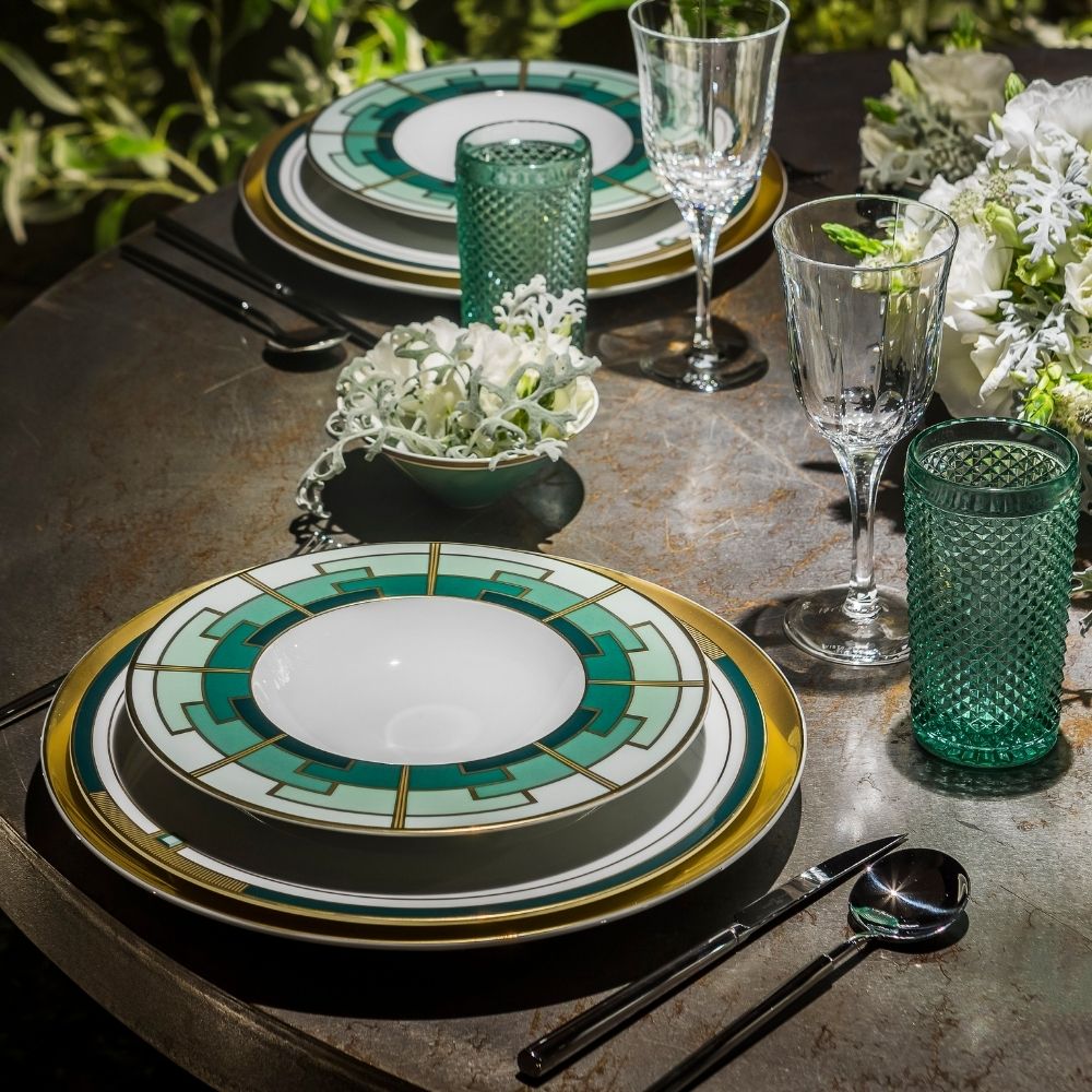 Dinner plate, Emerald - VISTA ALEGRE