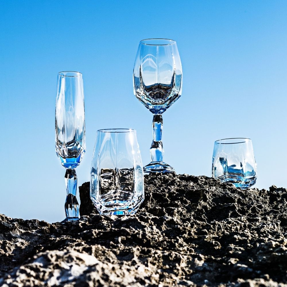Set of 2 tall glasses, Gemstone - VISTA ALEGRE
