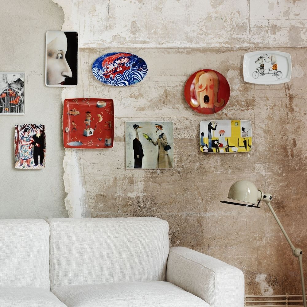 Decorative wall plate, Ilustradores by Satoe Tone - VISTA ALEGRE