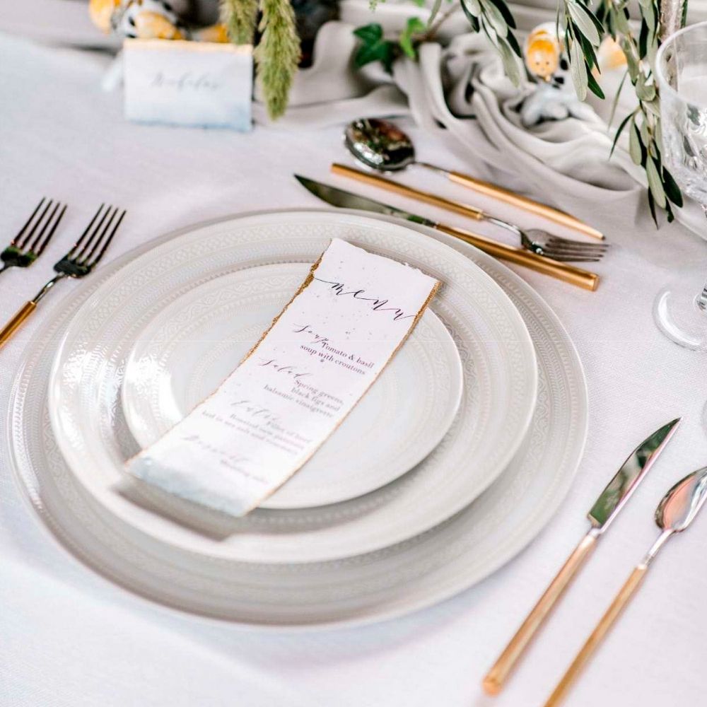 Dinner set, 8 pieces, Ivory - VISTA ALEGRE