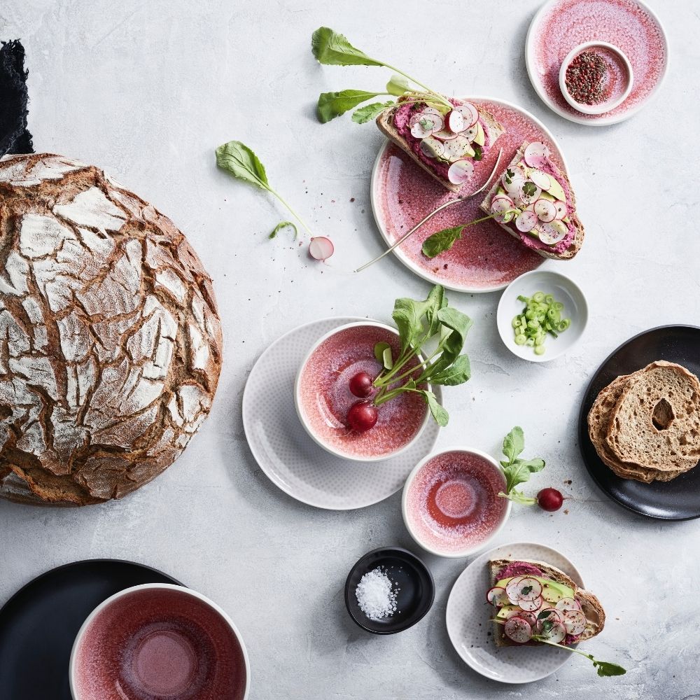 Soup plate, Junto Rose Quartz - ROSENTHAL