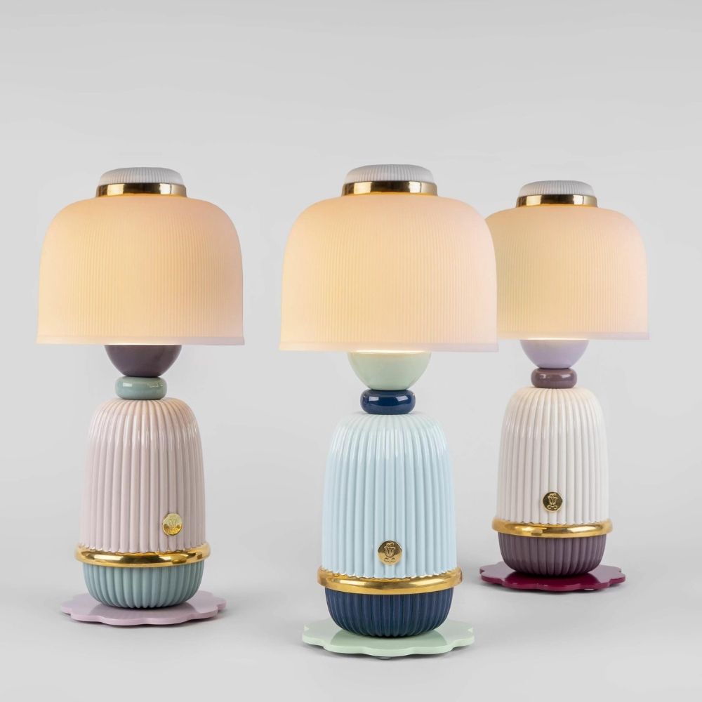 Kokeshi lamp, cream, by Robert Schnyder - LLADRO