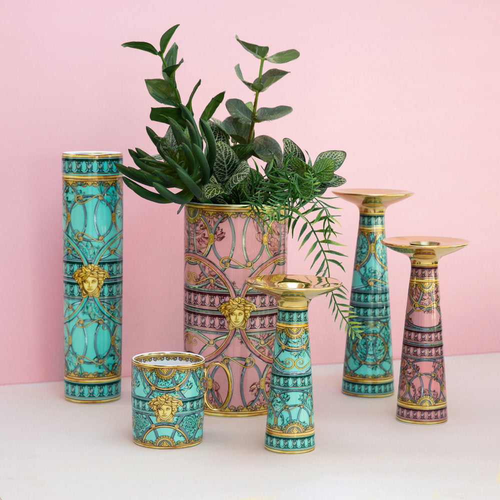 Porcelain vase, La Scala del Palazzo Verde - VERSACE