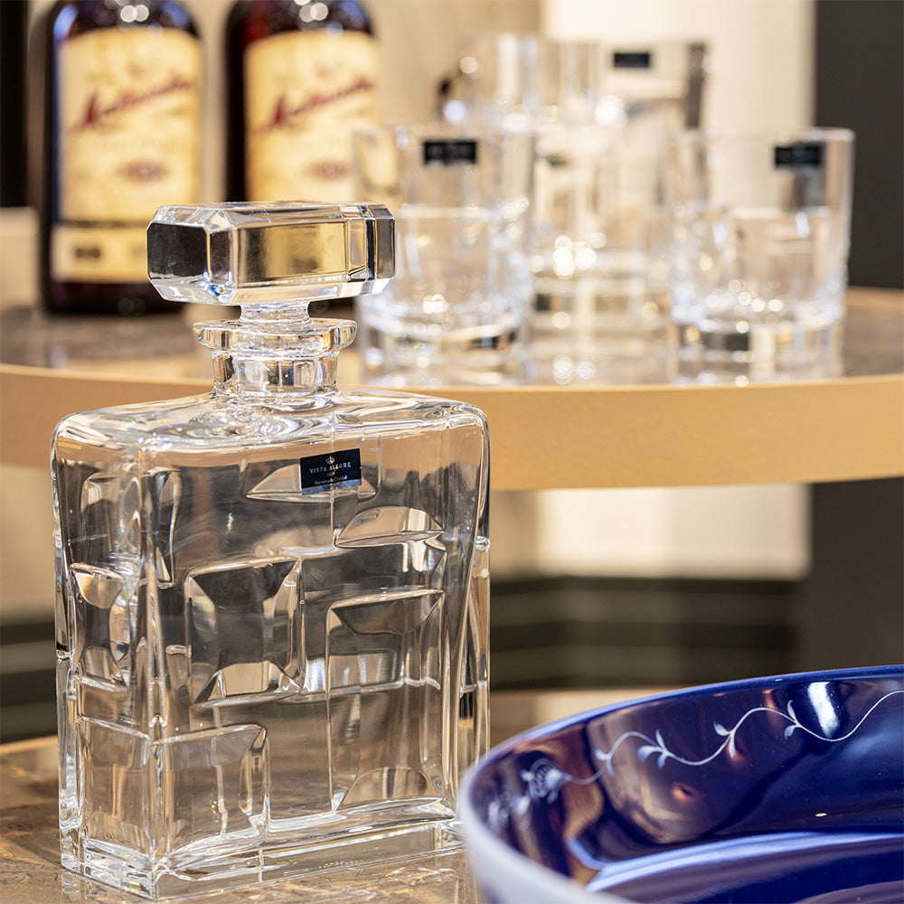 Whisky set - 1 decanter and 4 glasses, Portrait - VISTA ALEGRE
