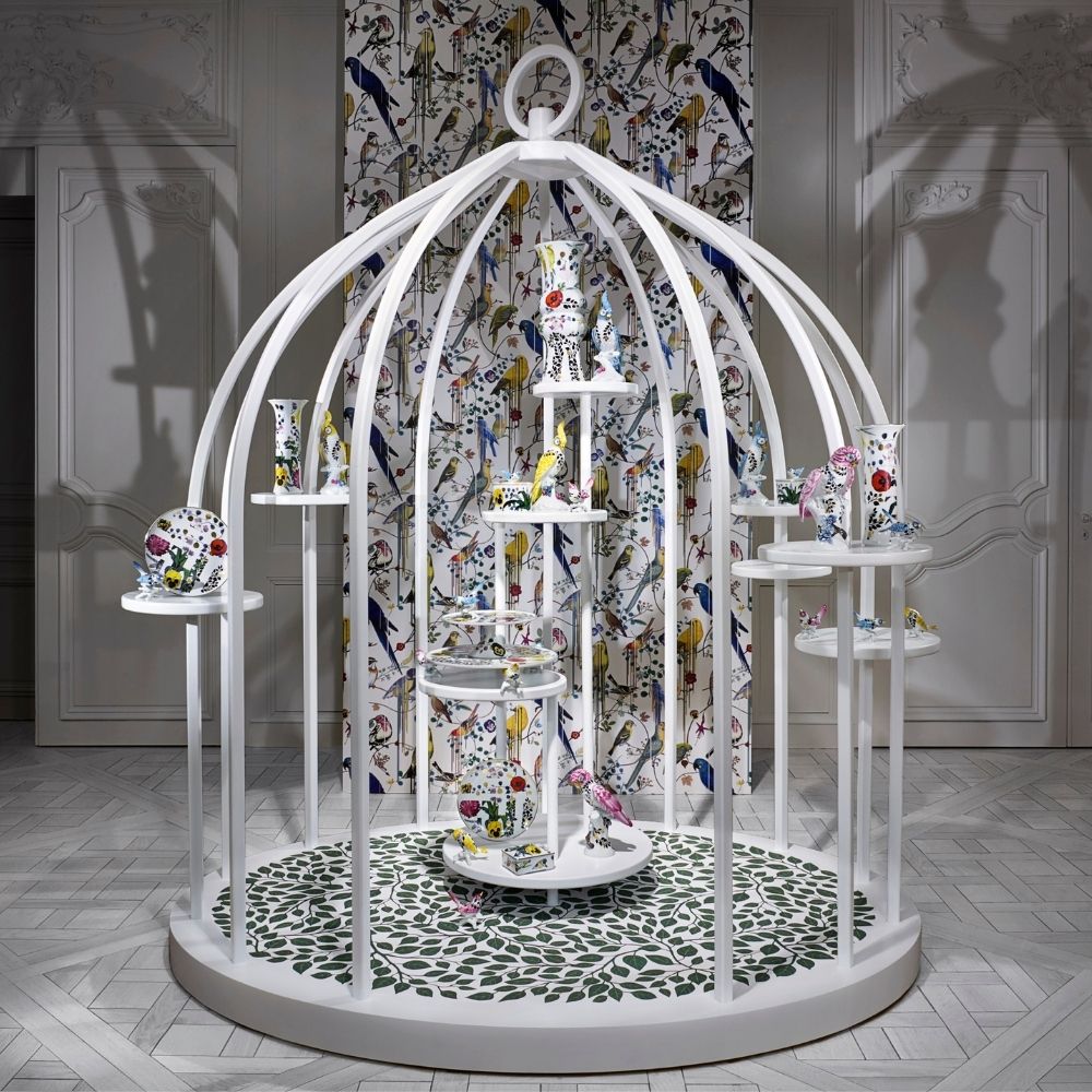 Set of 2 tea cups and saucers, Primavera - CHRISTIAN LACROIX
