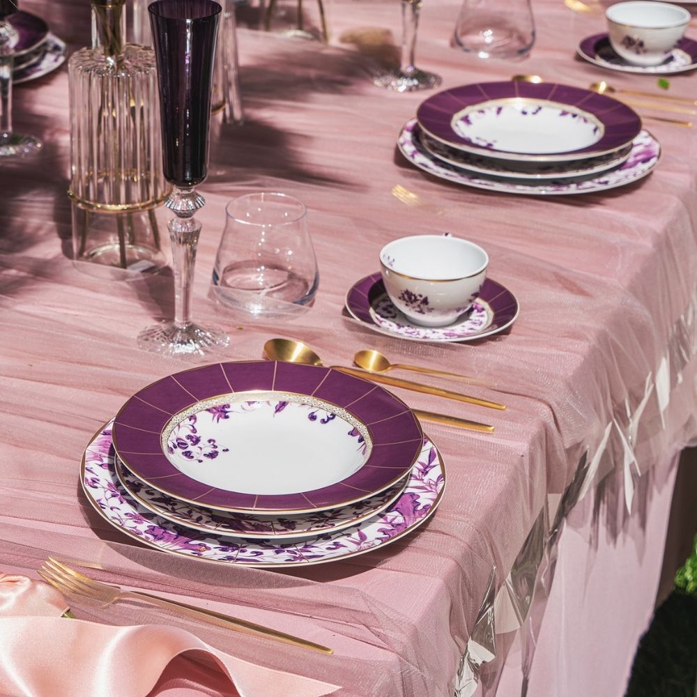 Soup plate, Prunus - Bernardaud