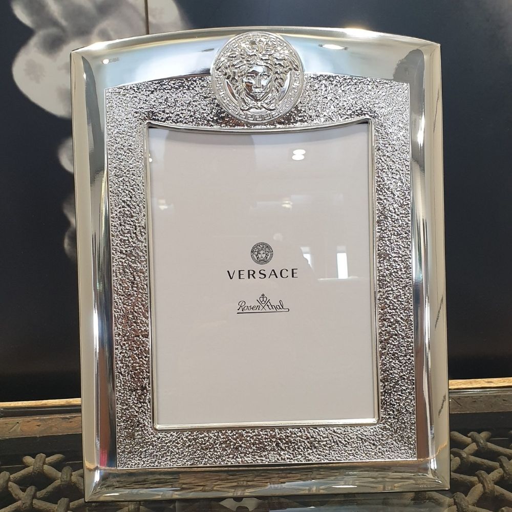 Photo frame 6 x 8 inches, VHF7 Silver - VERSACE