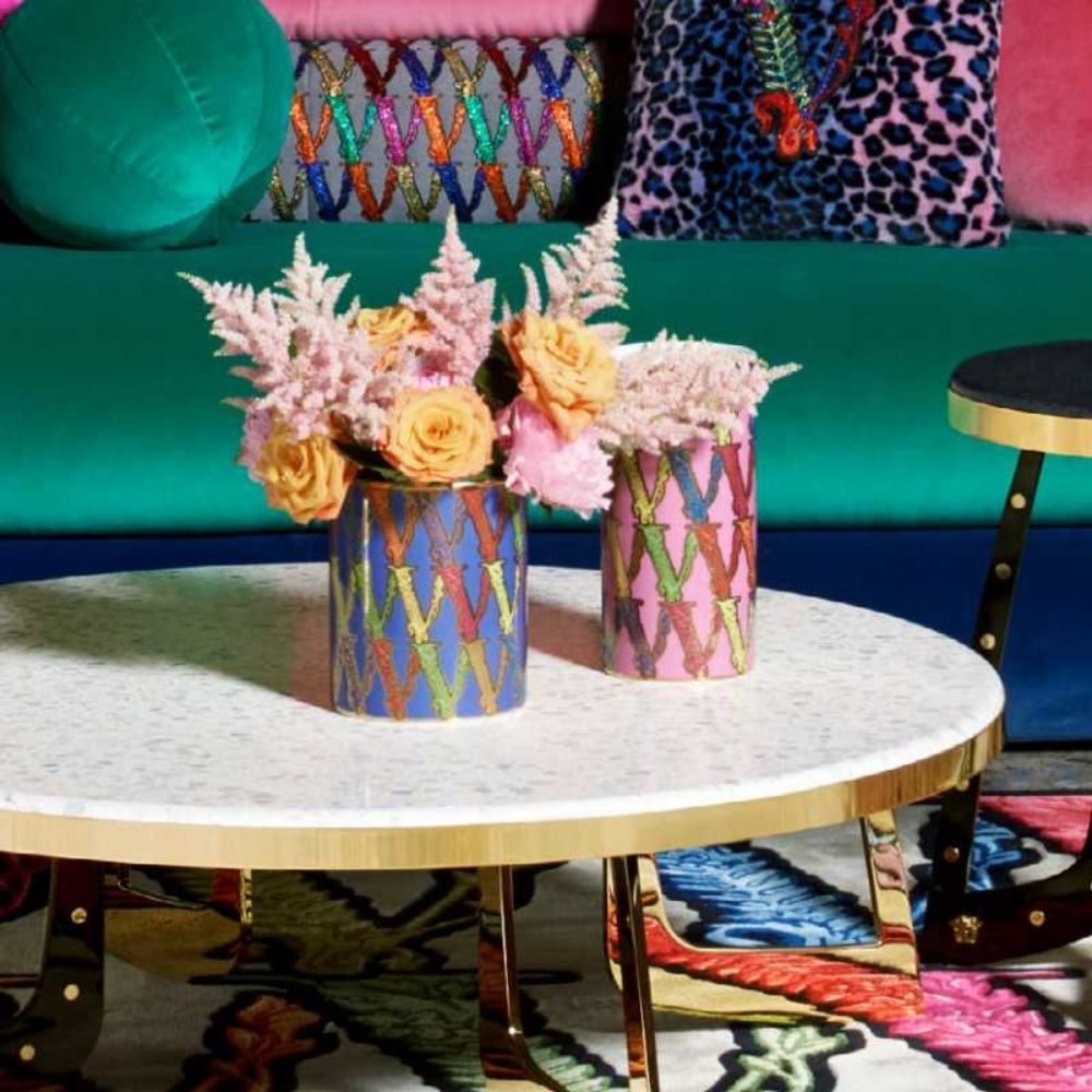 Porcelain vase, 7.1 inches, Virtus - VERSACE