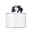Decorative box, elephant family, Tender Ties by Alessandra Baldereschi - ICHENDORF