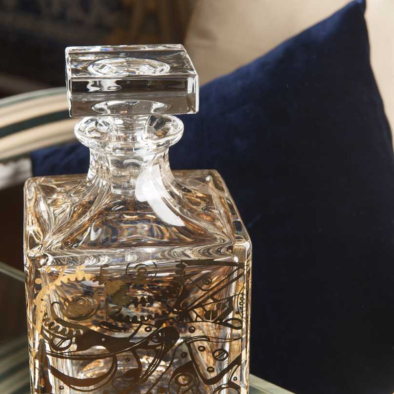 Whisky decanter 30.4 fl oz, Cronos - VISTA ALEGRE