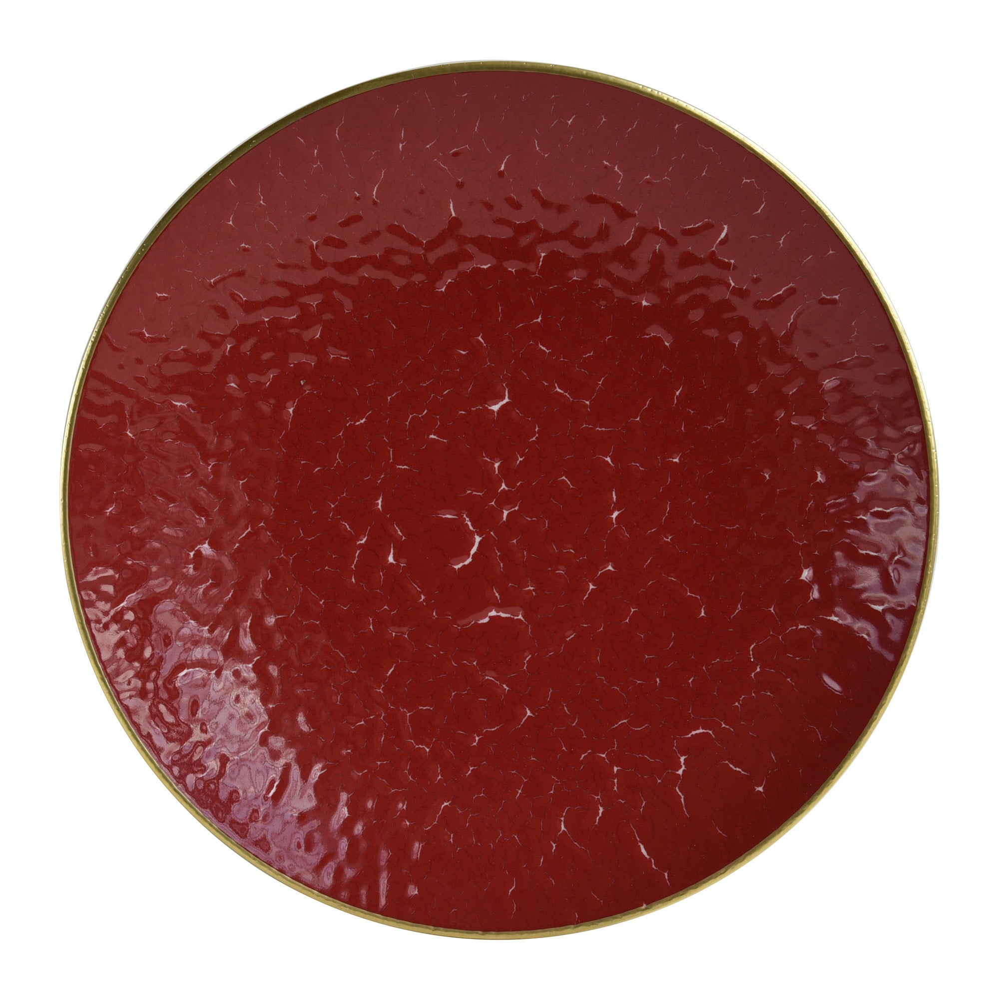 Oriental dinner service, 32 pieces, Rouge Empereur - BERNARDAUD