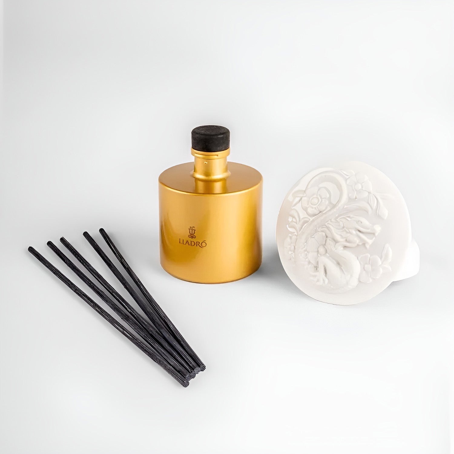 Porcelain diffuser, fragrance Redwood Fire, Dragon - LLADRO