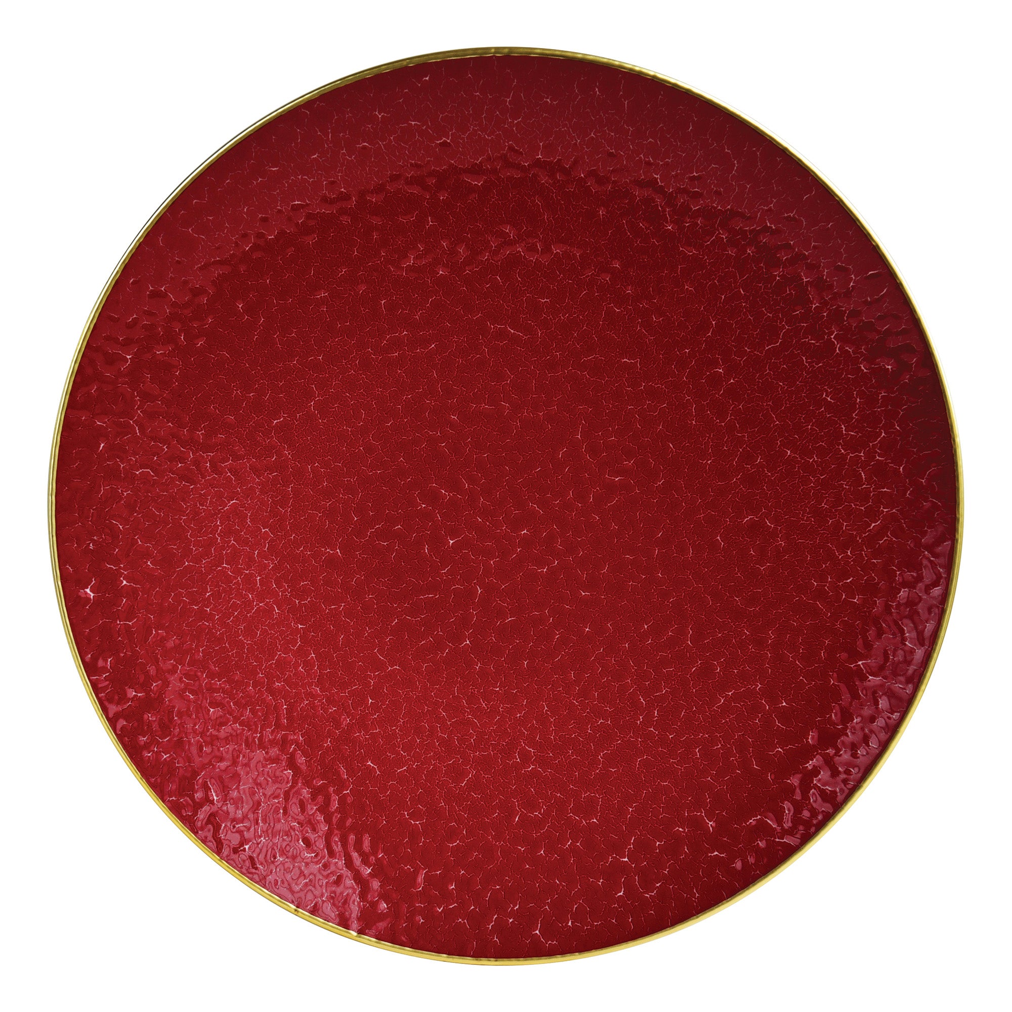 Oriental dinner service, 32 pieces, Rouge Empereur - BERNARDAUD