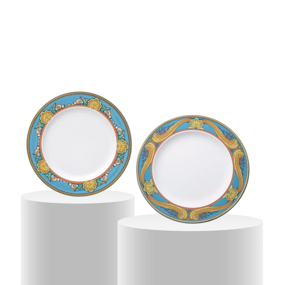 Dinner set, 12 pieces, Ikarus Les Tresors de la Mer - VERSACE