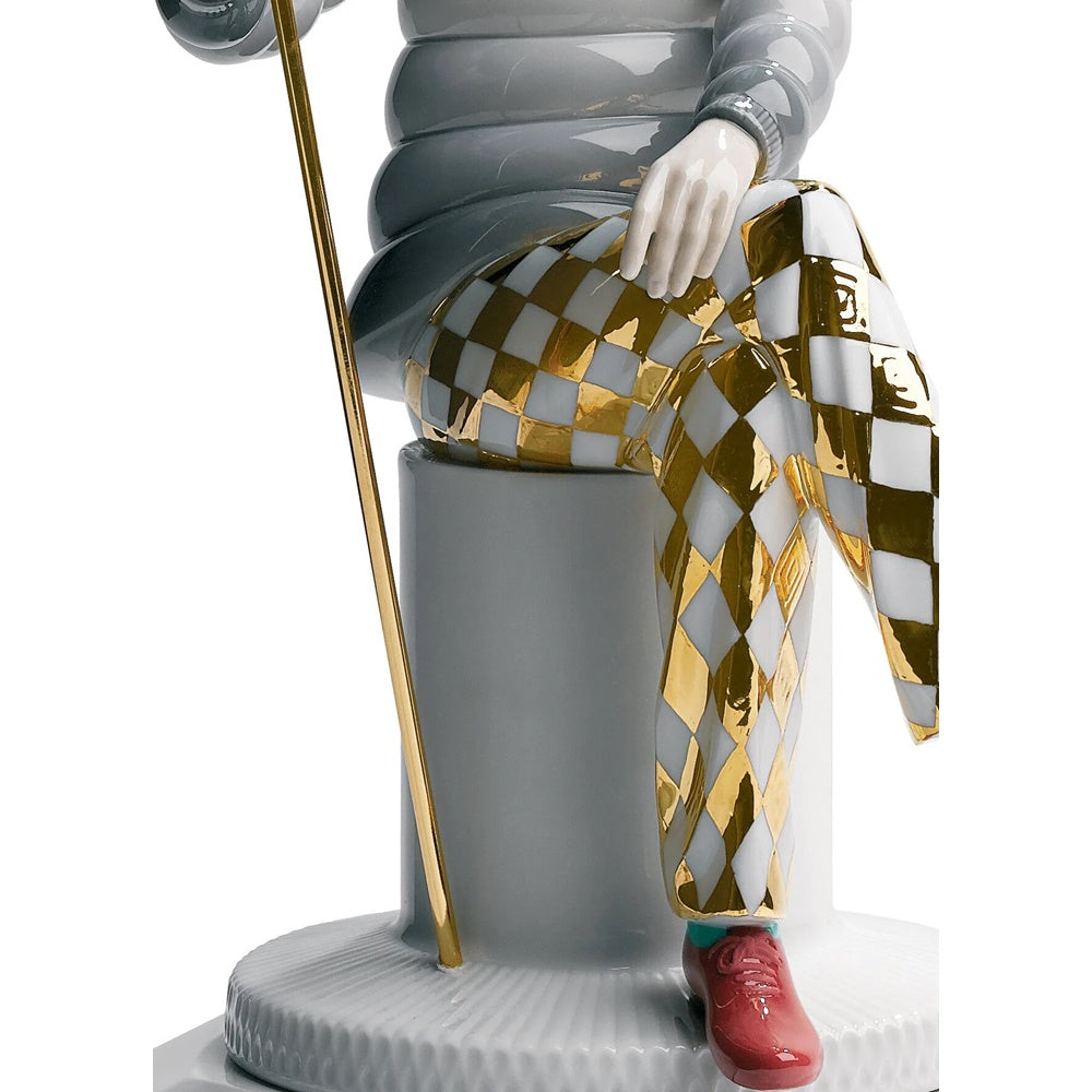 Porcelain sculpture The Lover II by Jaime Hayon - LLADRO