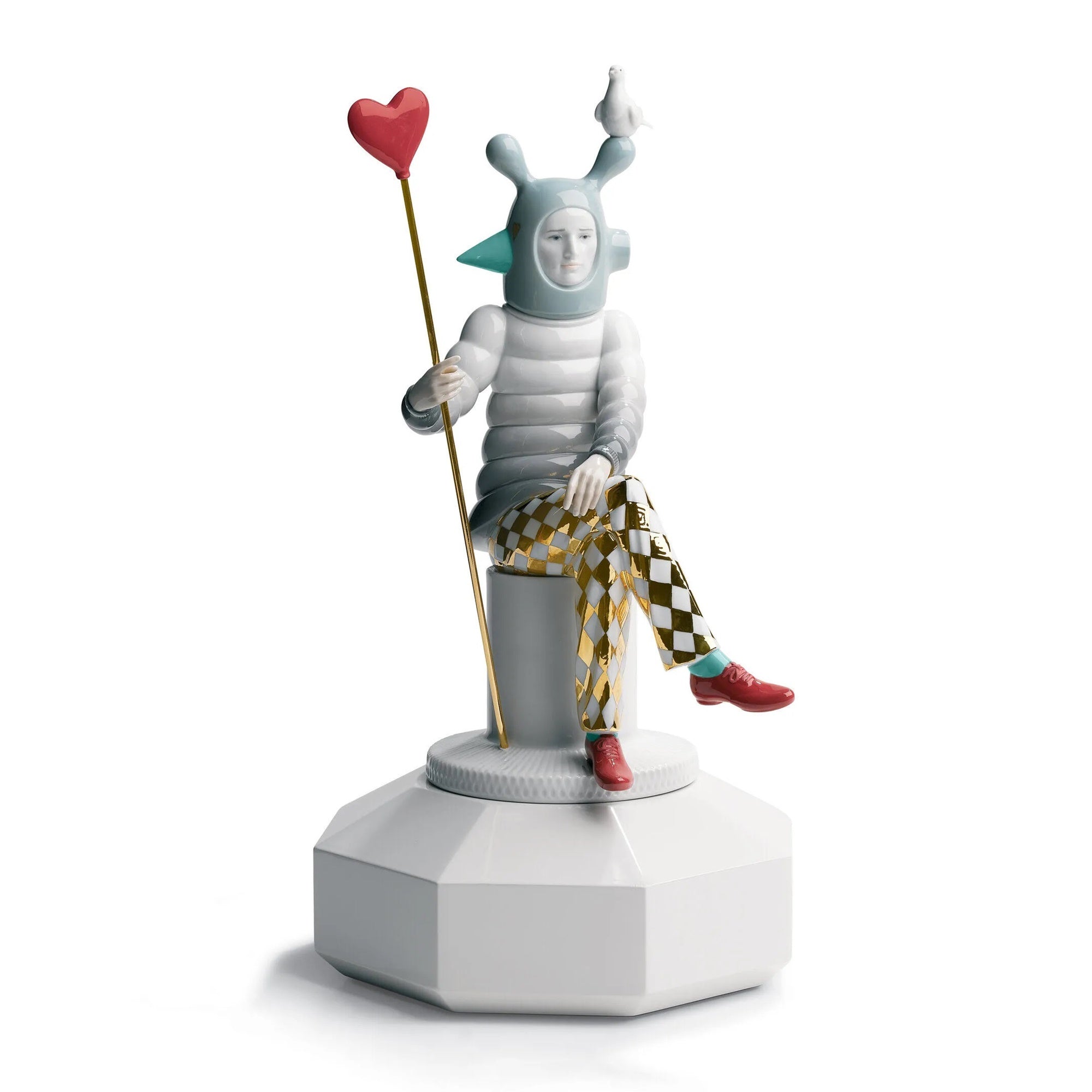 Porcelain sculpture The Lover II by Jaime Hayon - LLADRO