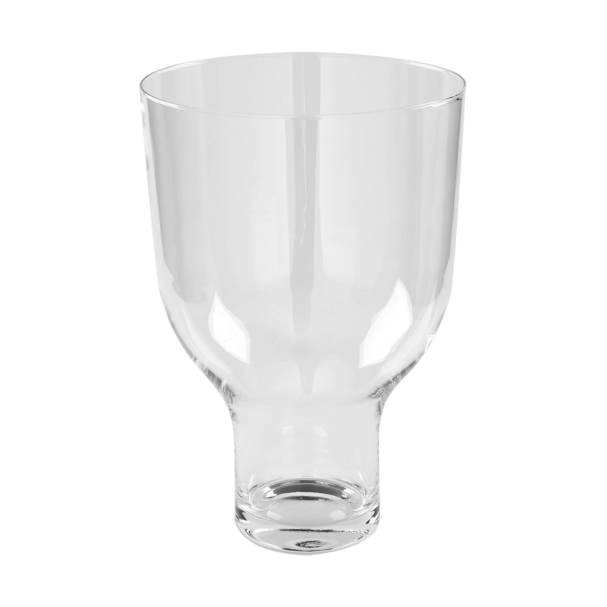 Glass candle holder, 13.39 in, Corona - SIMONA'S COLLECTION